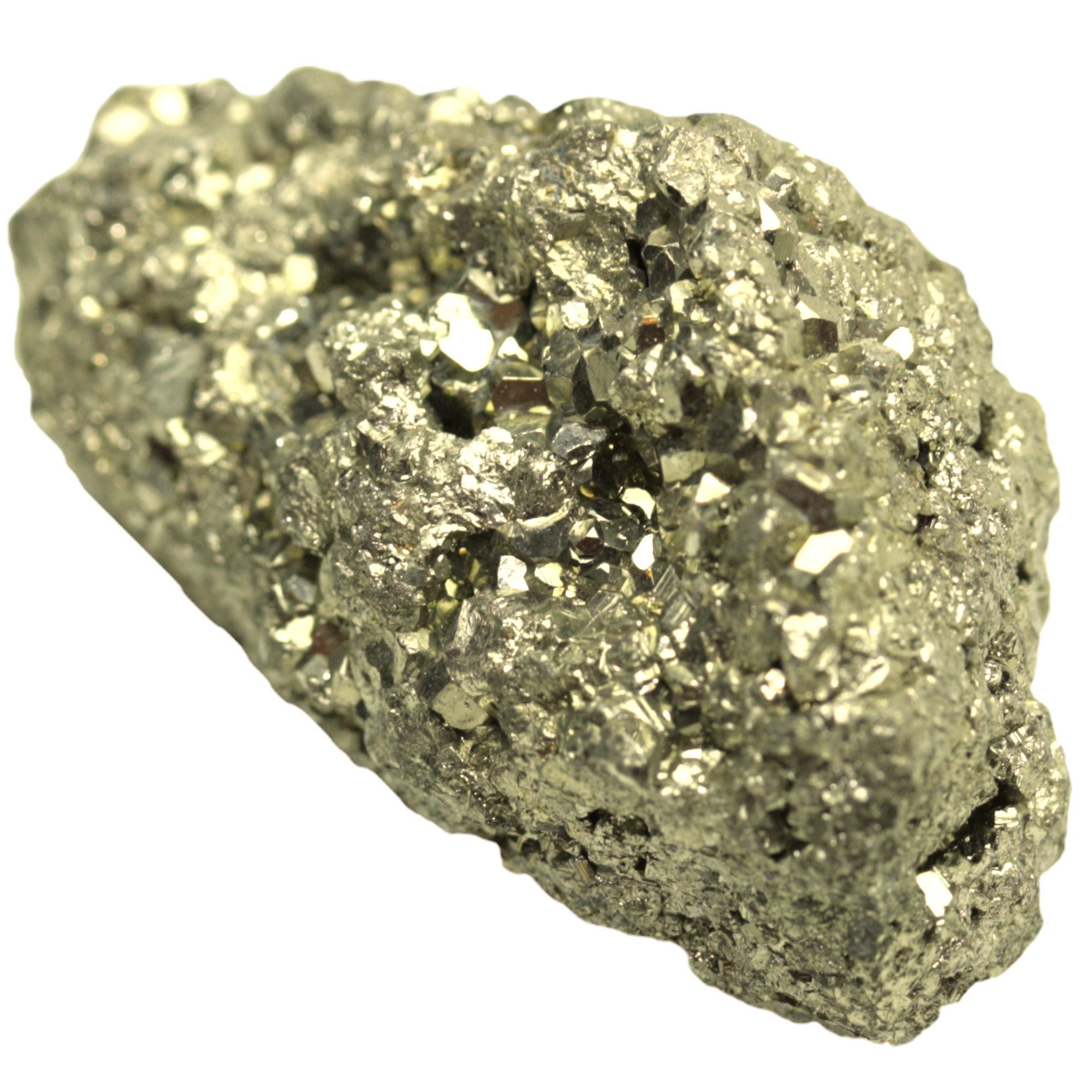 Steinfixx® Edelstein Pyrit Rohstein 100-200 Gramm - Katzengold, (prächtige Stufe Edelstein, 1-St., magischer Glanz, besonderes Geschenk), AAA-Qualität aus Peru – Bild 5 von 5