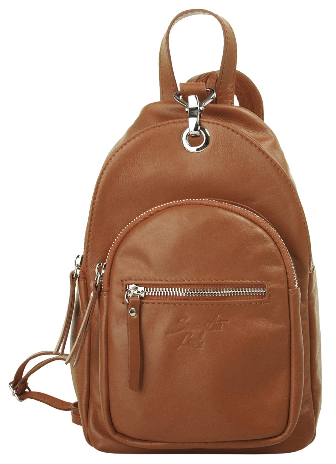 Samantha Look Cityrucksack, echt Leder, Made in Italy günstig online kaufen
