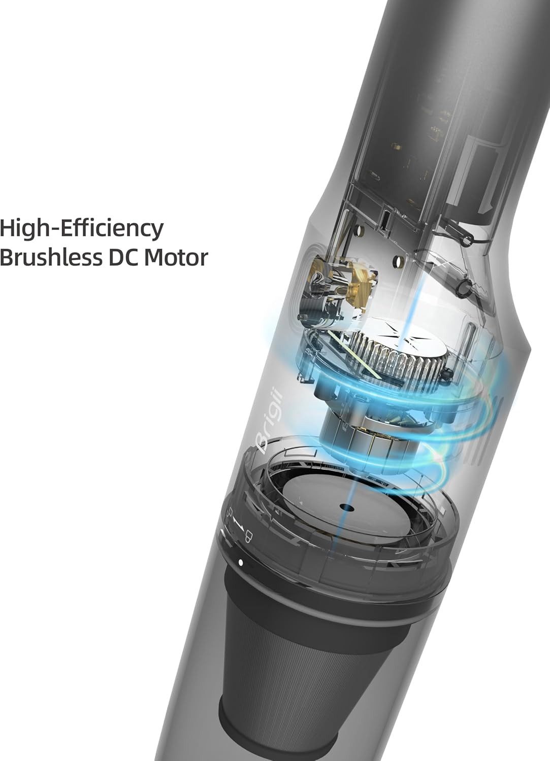 LA CUTE Akku-Handstaubsauger Mini-Handstaubsauger mit USB-C & HEPA-Filter., 200-ml-Staubbehälter, leicht zu entleeren., Leichter, kabelloser Mini-Staubsauger mit bürstenlosem Motor.