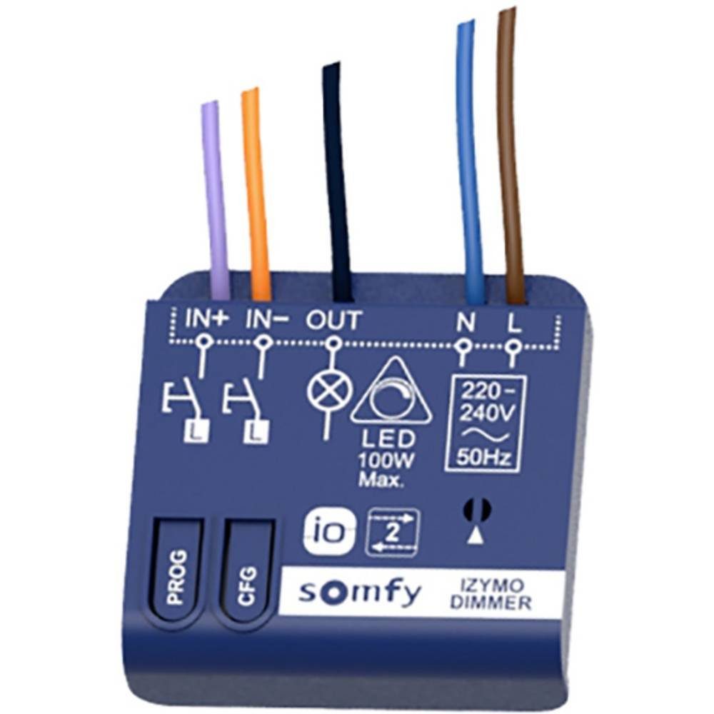 Somfy UP-Empfänger Licht dimmbar (neu 2022 1822663 Alarmanlage