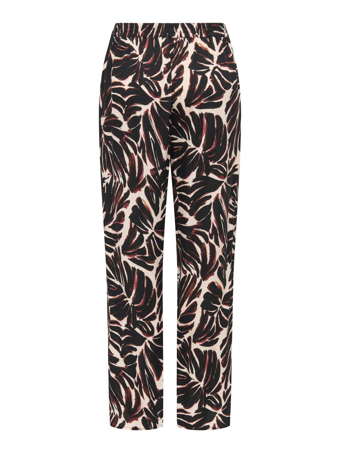 ONLY Palazzohose ONLNOVA LIFE PALAZZO PANT AOP PTM Viskose, regular fit