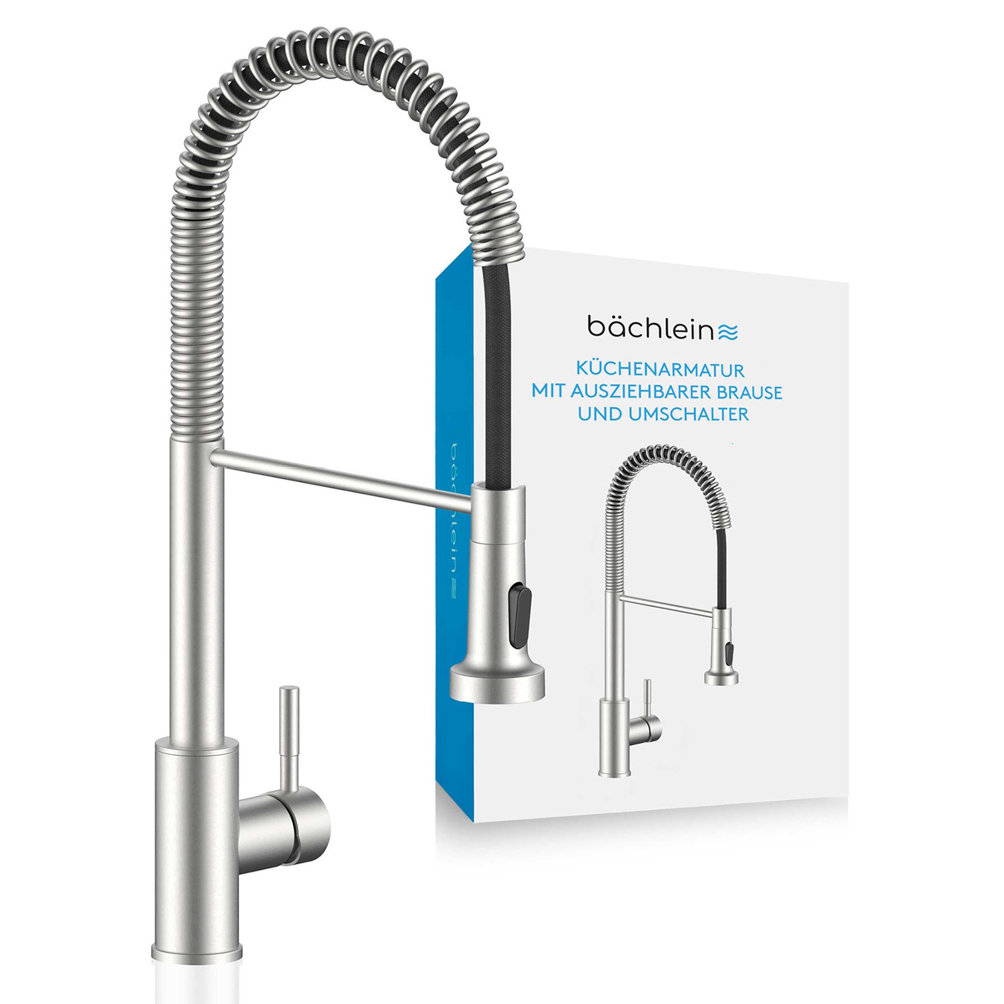 Bächlein Spültischarmatur Elegante Küchenarmatur Nedo (Edelstahl günstig online kaufen
