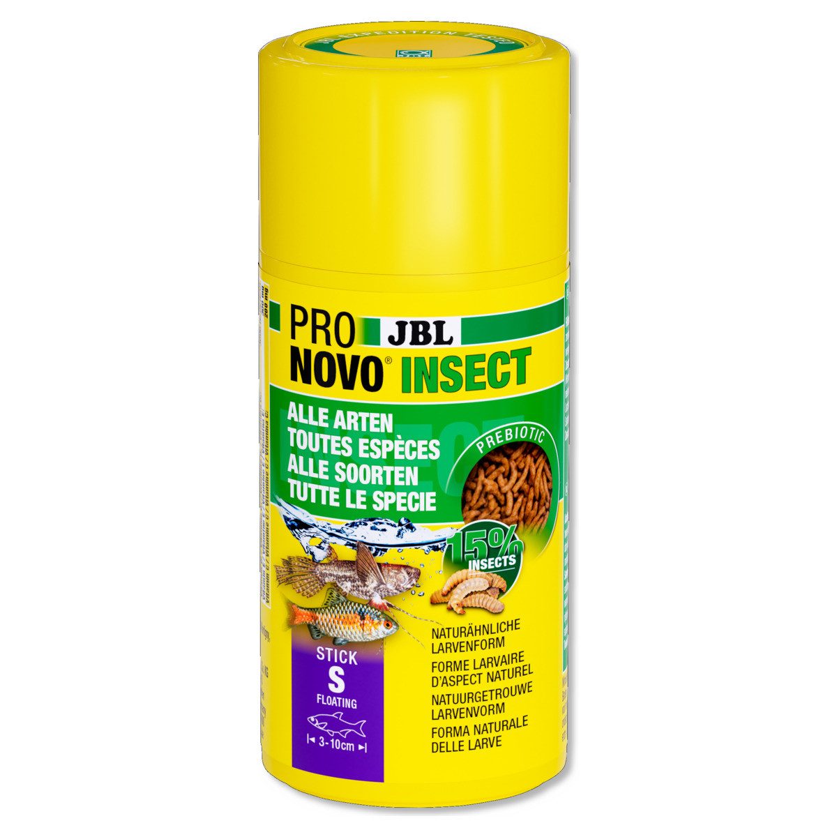 JBL GmbH & Co. KG PRONOVO INSECT STICK, Nahrungsergänzungsmittel für: Fische