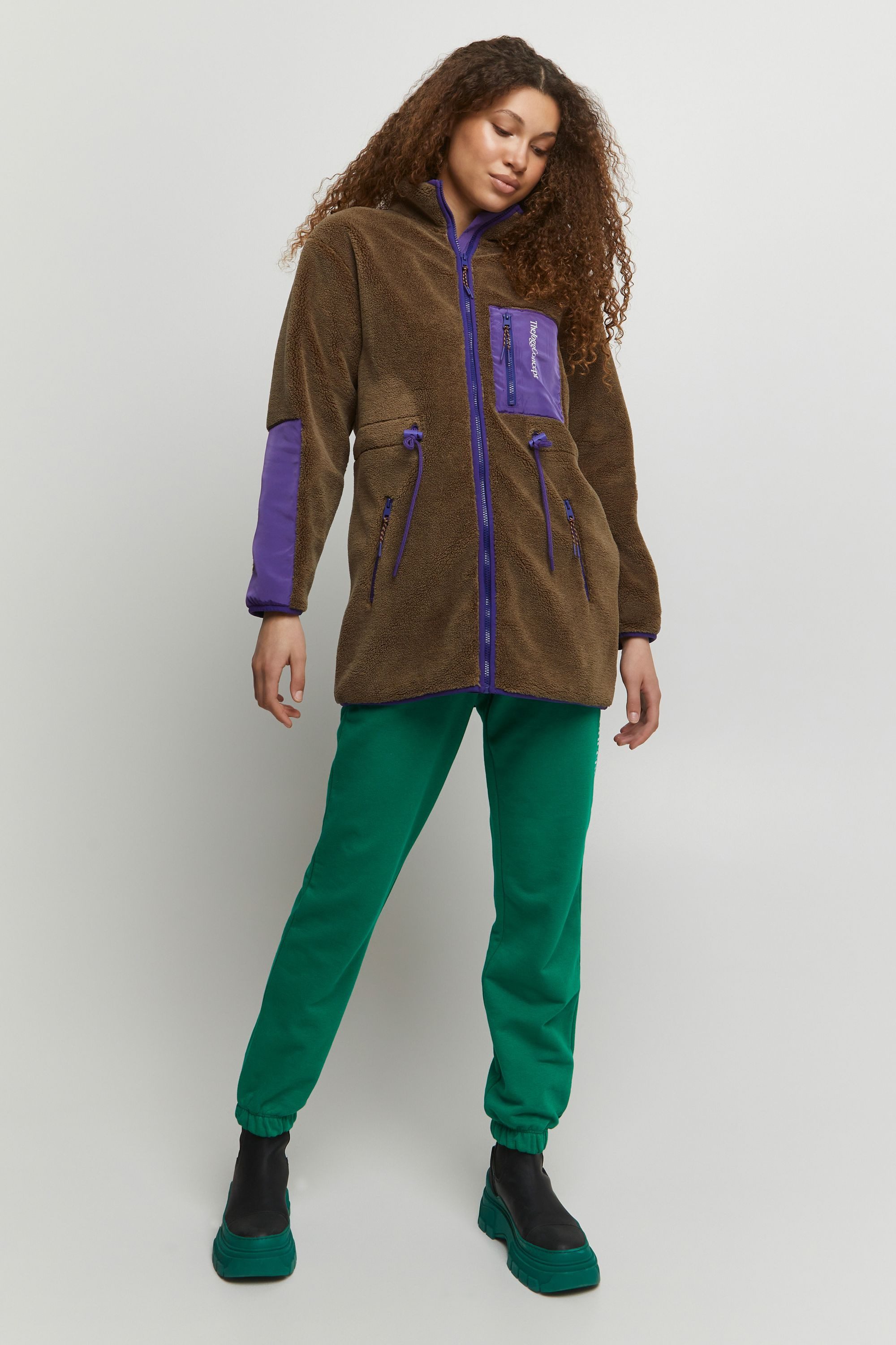 TheJoggConcept Fellimitatjacke JCBIBI JACKET - 22800091 günstig online kaufen