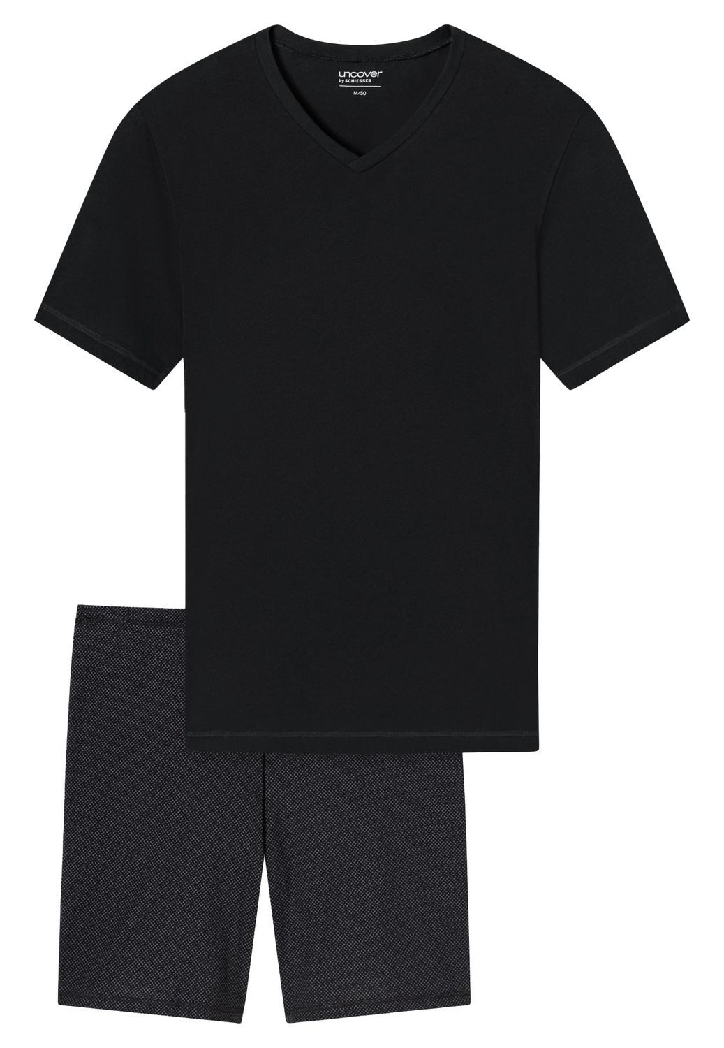 uncover by SCHIESSER Shorty "Uncover Nightwear" 2 Stk. tlg., V-Ausschnitt, günstig online kaufen