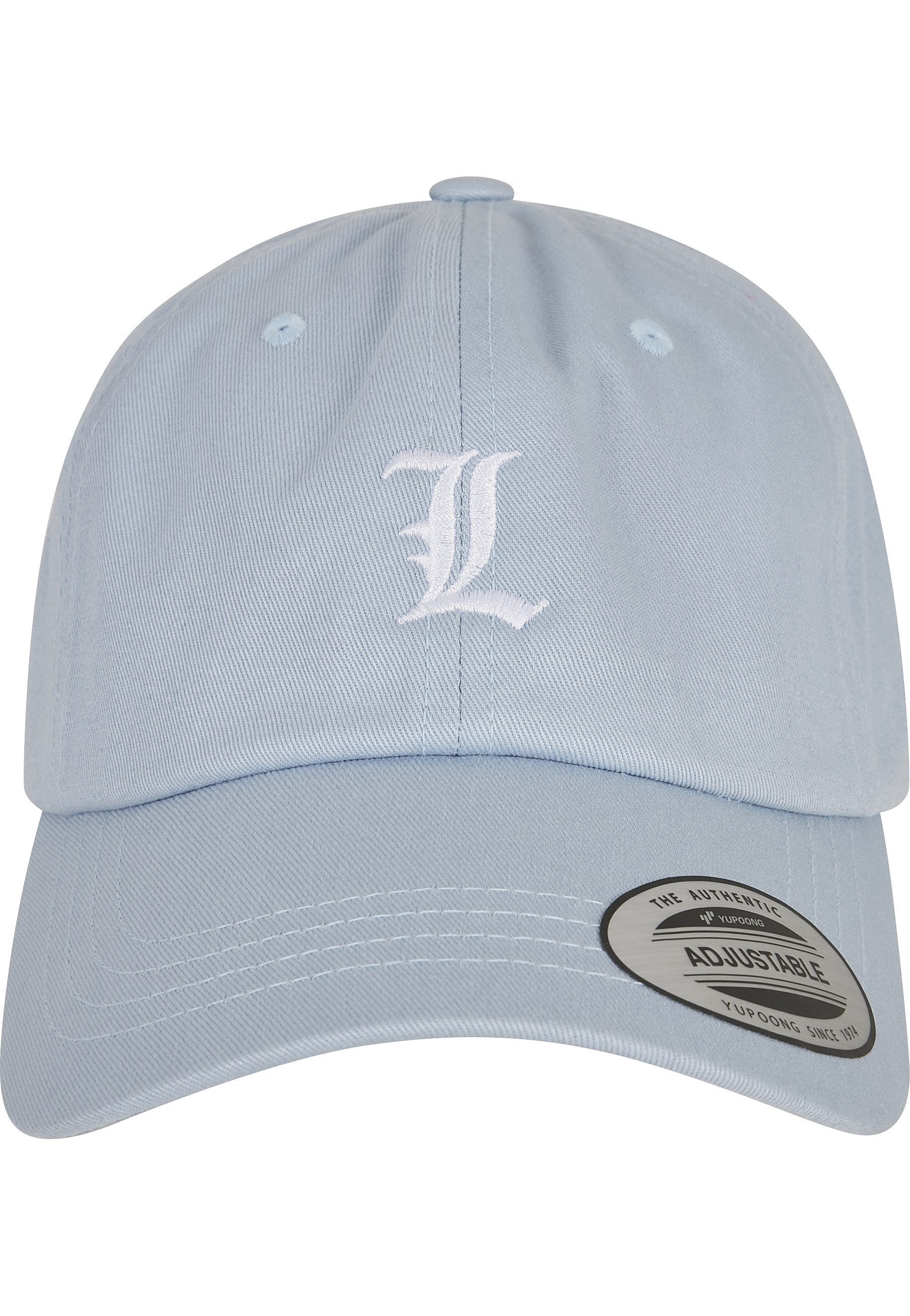 Snapback Cap MisterTee Unisex Letter Lightblue Low Profile Cap