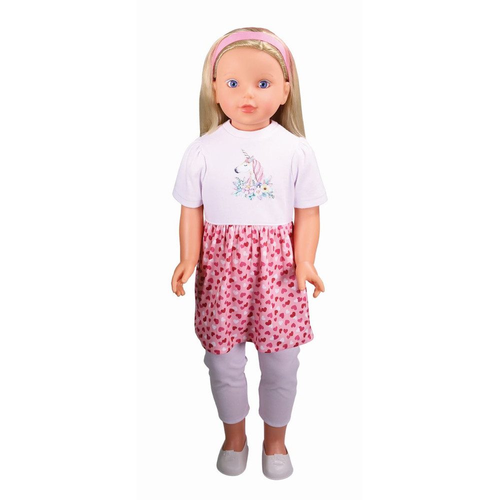 Besttoy Babypuppe Besttoy - Laufpuppe Josy - blond - ca. 86 cm günstig online kaufen