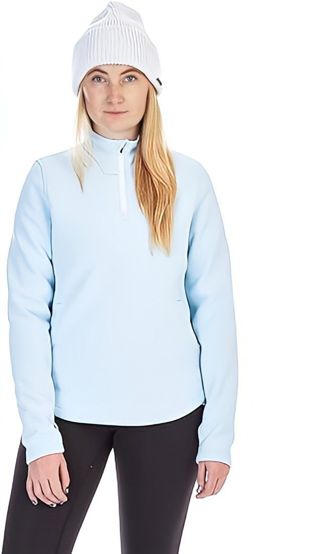 Spyder Langarmshirt Damen Aspire 1/2 Zip Fleece frost white melange