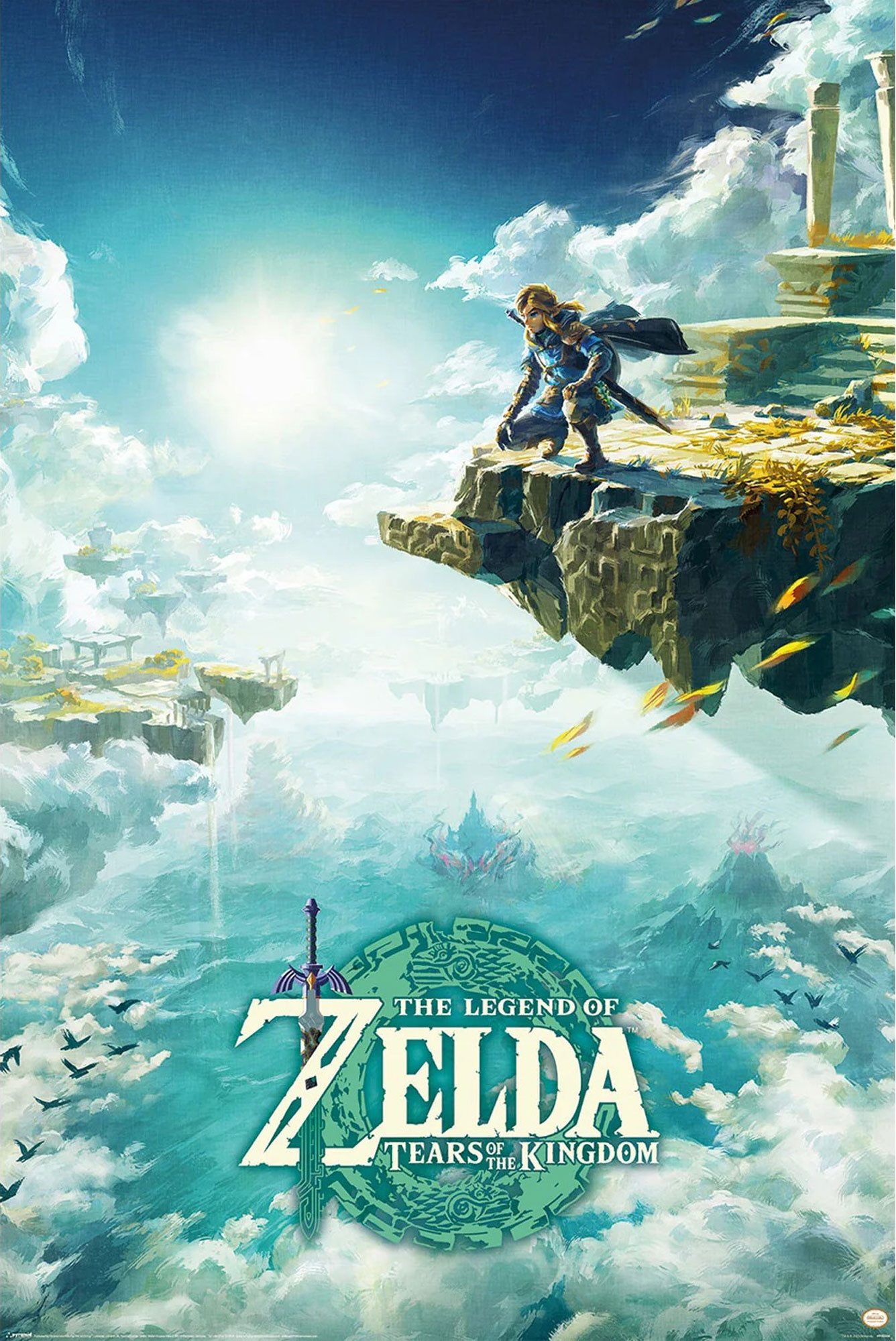Poster Legend of Zelda, The - Poster - Tears of the Kingdom + Zusatzartikel
