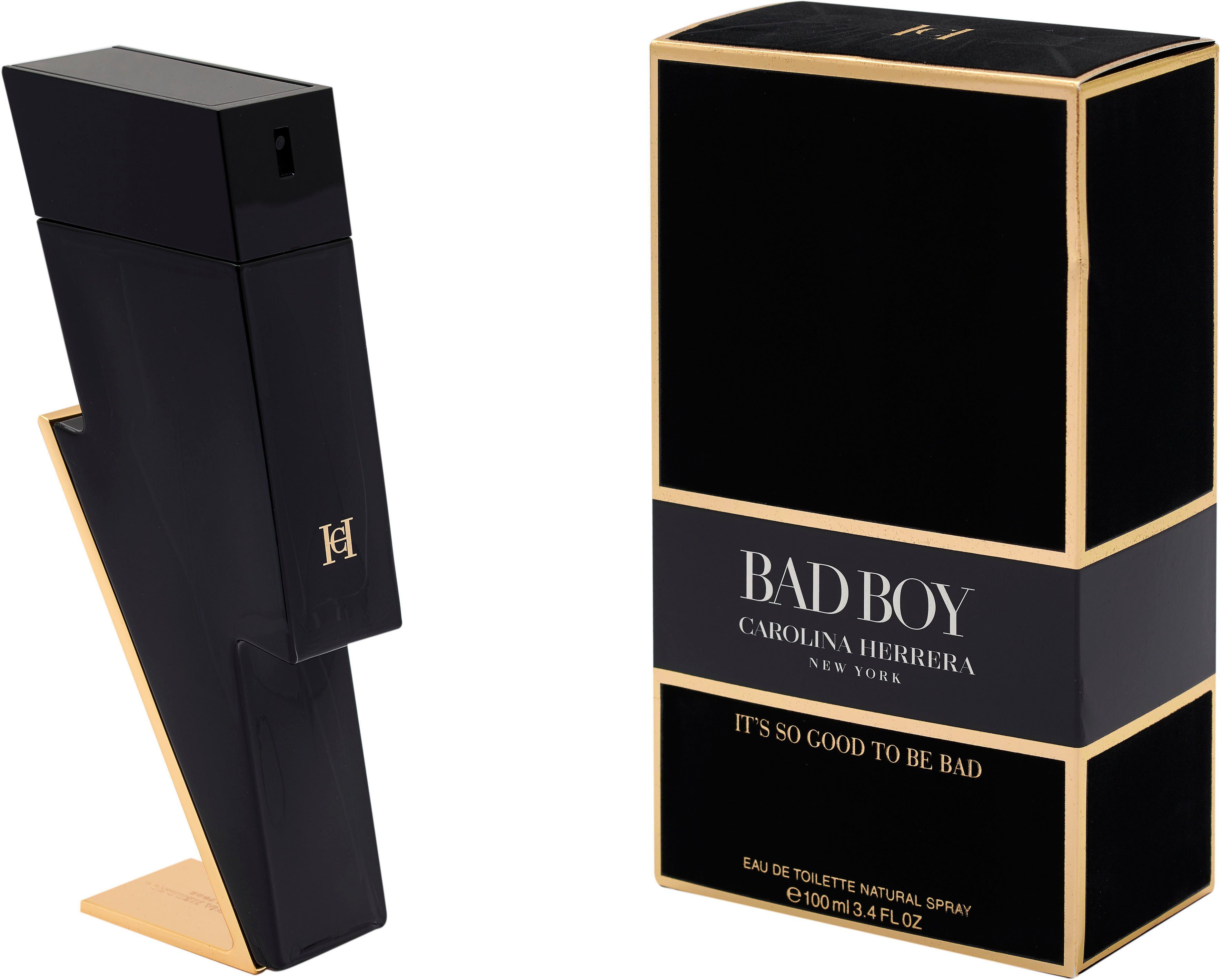 Carolina Herrera Eau de Toilette Bad Boy, mit warmer Basisnote