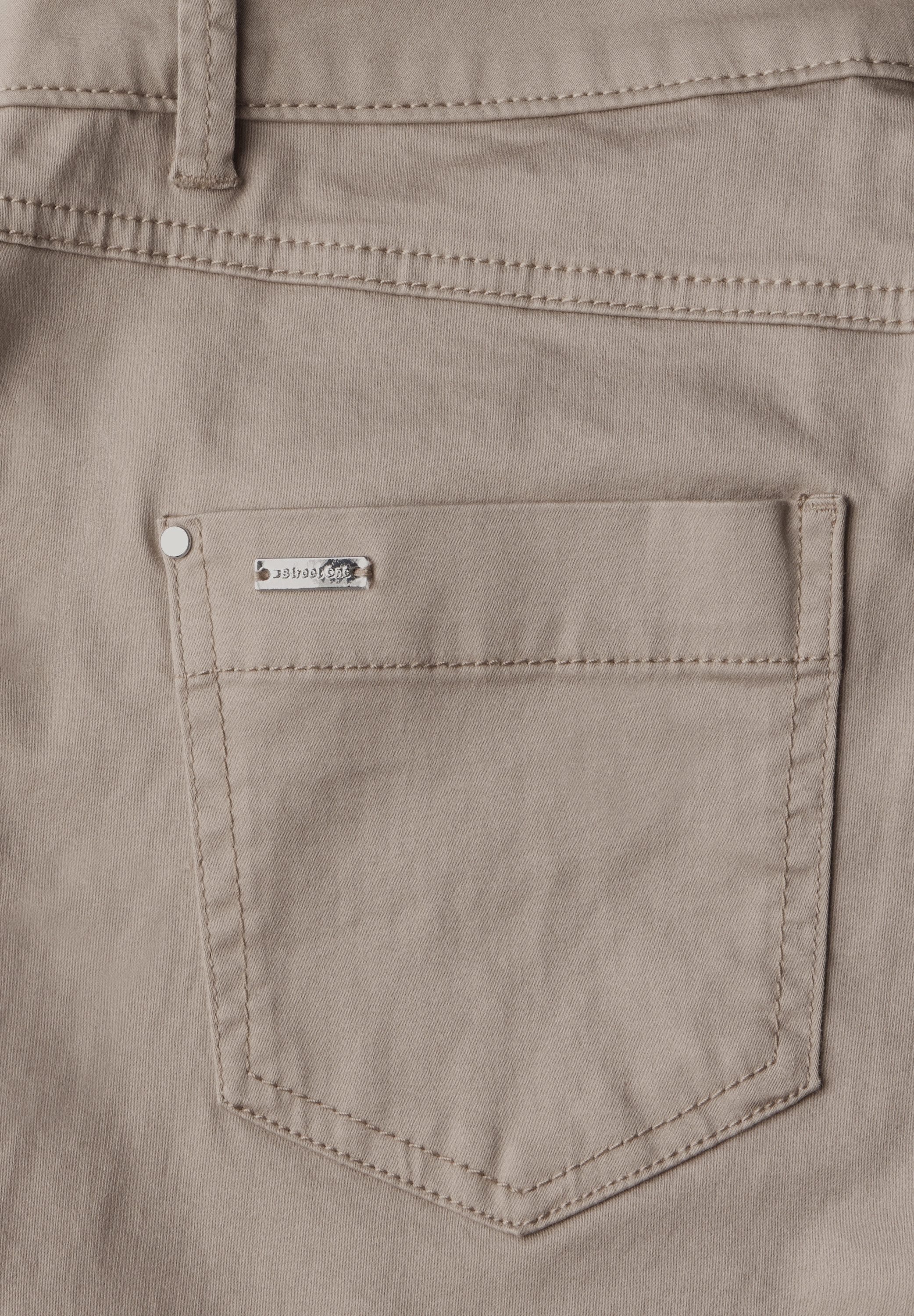 STREET ONE Stoffhose aus Baumwolle mit Stretchanteil