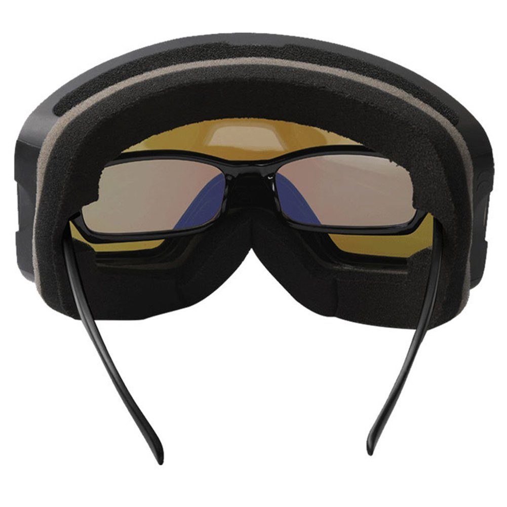Skien Skibrille Skibrille,Snowboardbrille,Anti-Beschlag UV-Schutz Anti-Rutsch Blau