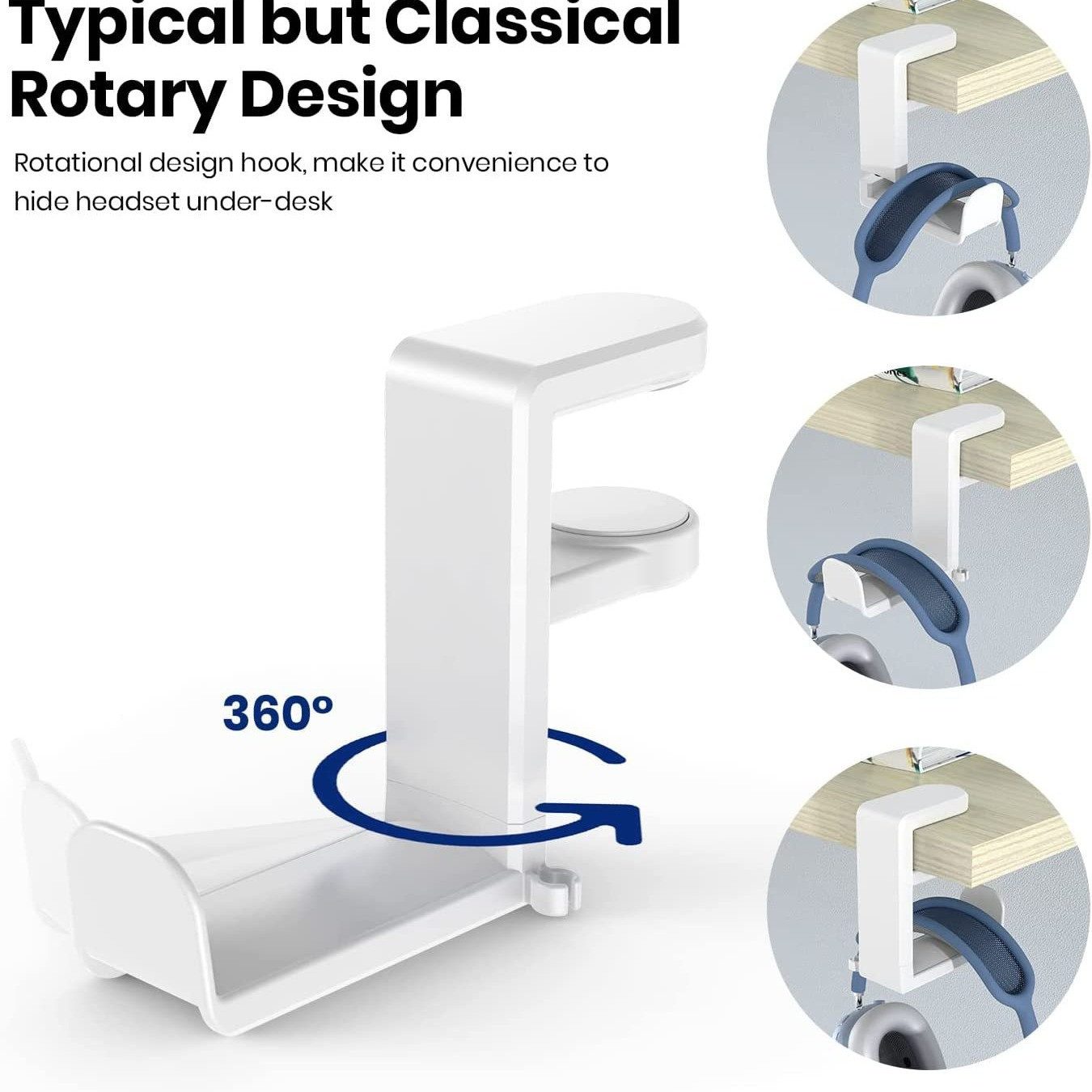 feinlux Kopfhörerständer CT1304-weiss