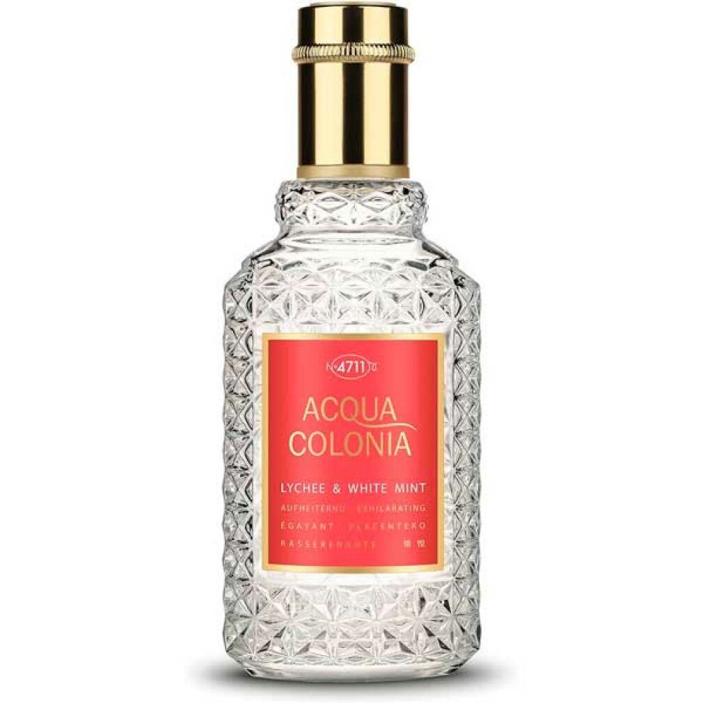 4711 Eau de Cologne Acqua Colonia Lychee & White Mint Eau De Cologne Spray 50ml