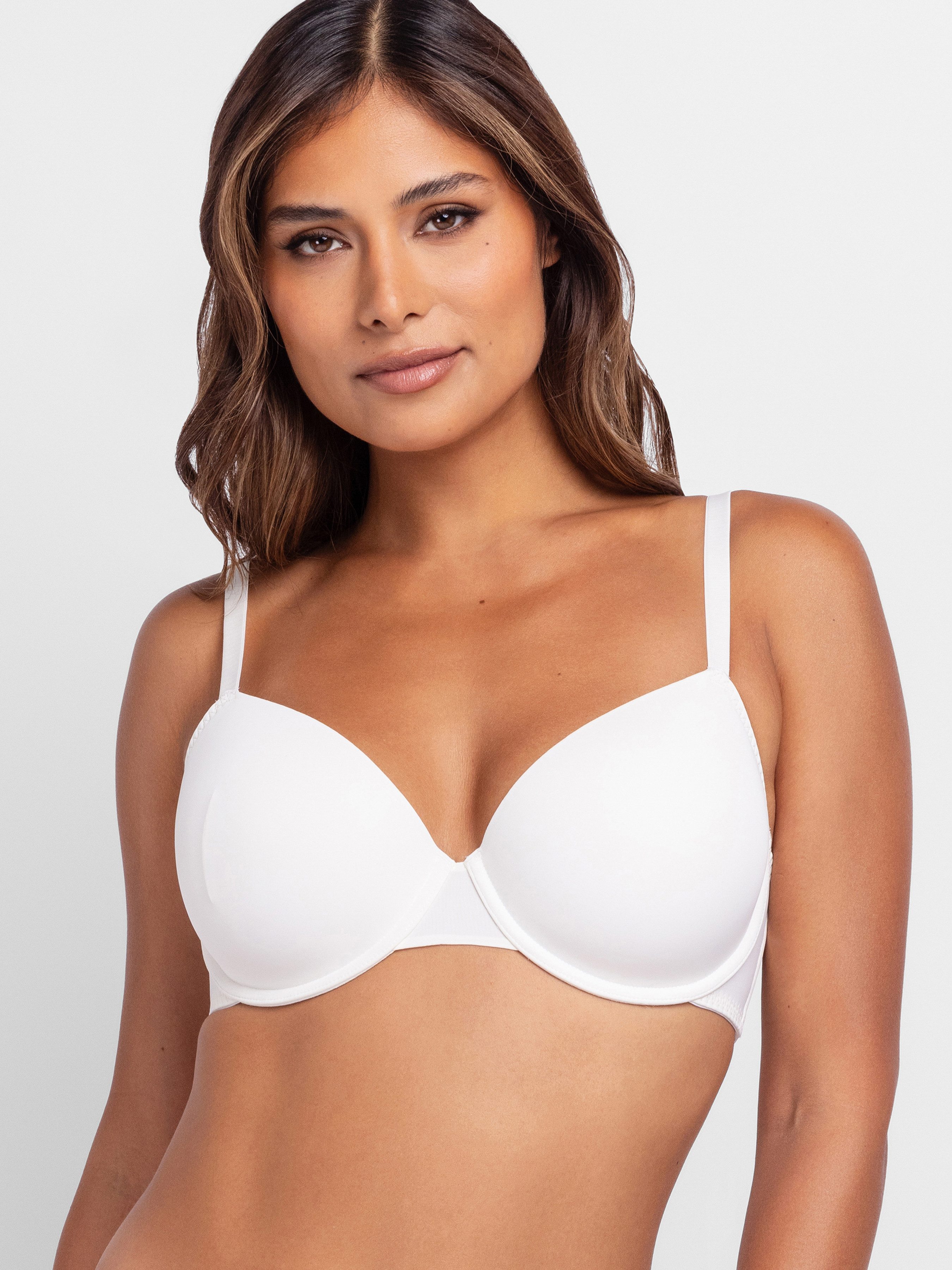 Dorina Bügel-BH Lincoln (2er Pack) leicht gepolsterte Cups, Spitzendetails, uni – Bild 2 von 5