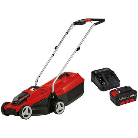 Einhell Akkurasenmäher Einhell Power X-Change GE-CM 18/250 Li, 32 cm Schnittbreite, mit Akku 18V/4,0Ah und Ladegerät