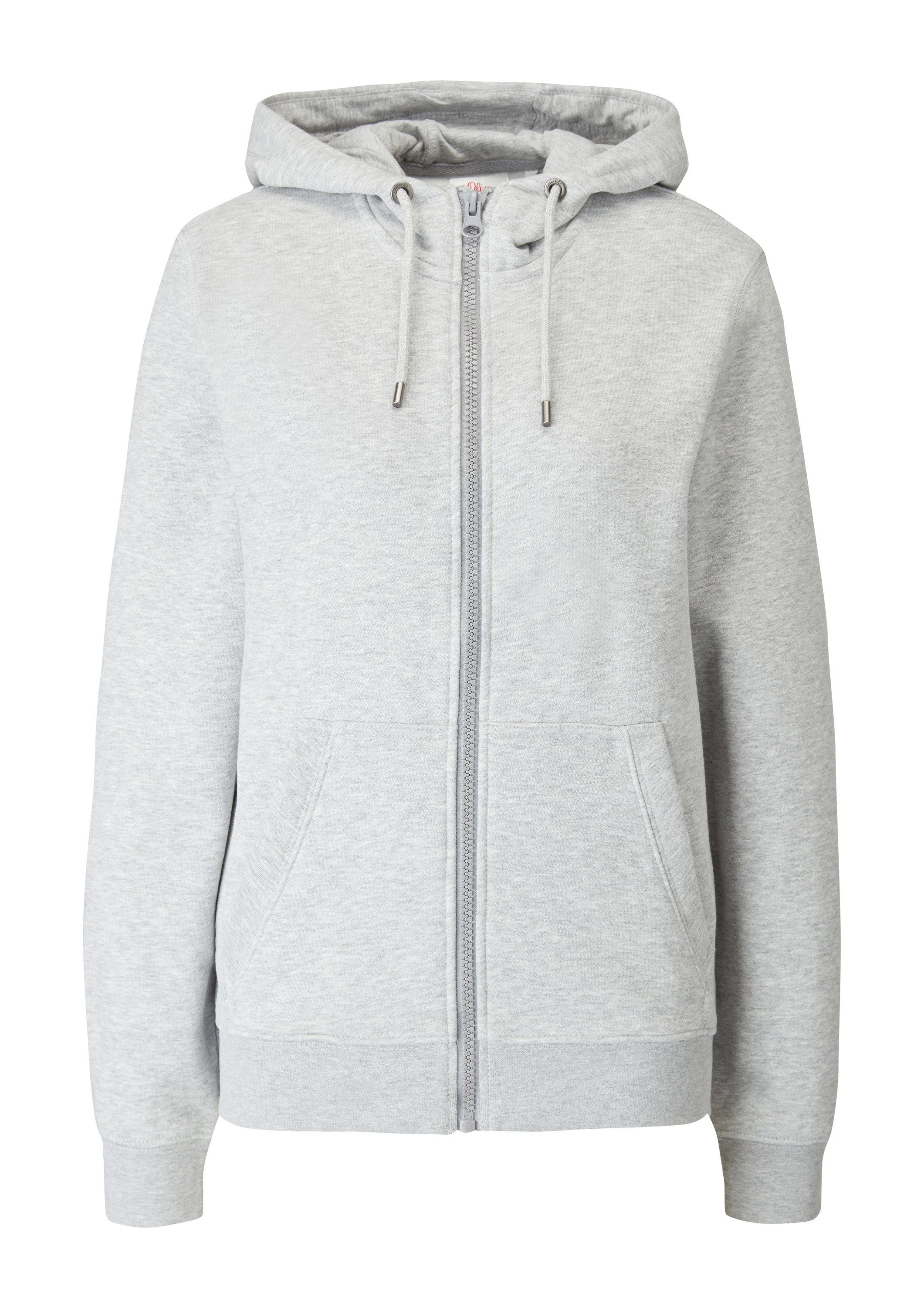 s.Oliver Sweatjacke Sweatshirt Jacke Sweatjacke mit Kapuze günstig online kaufen