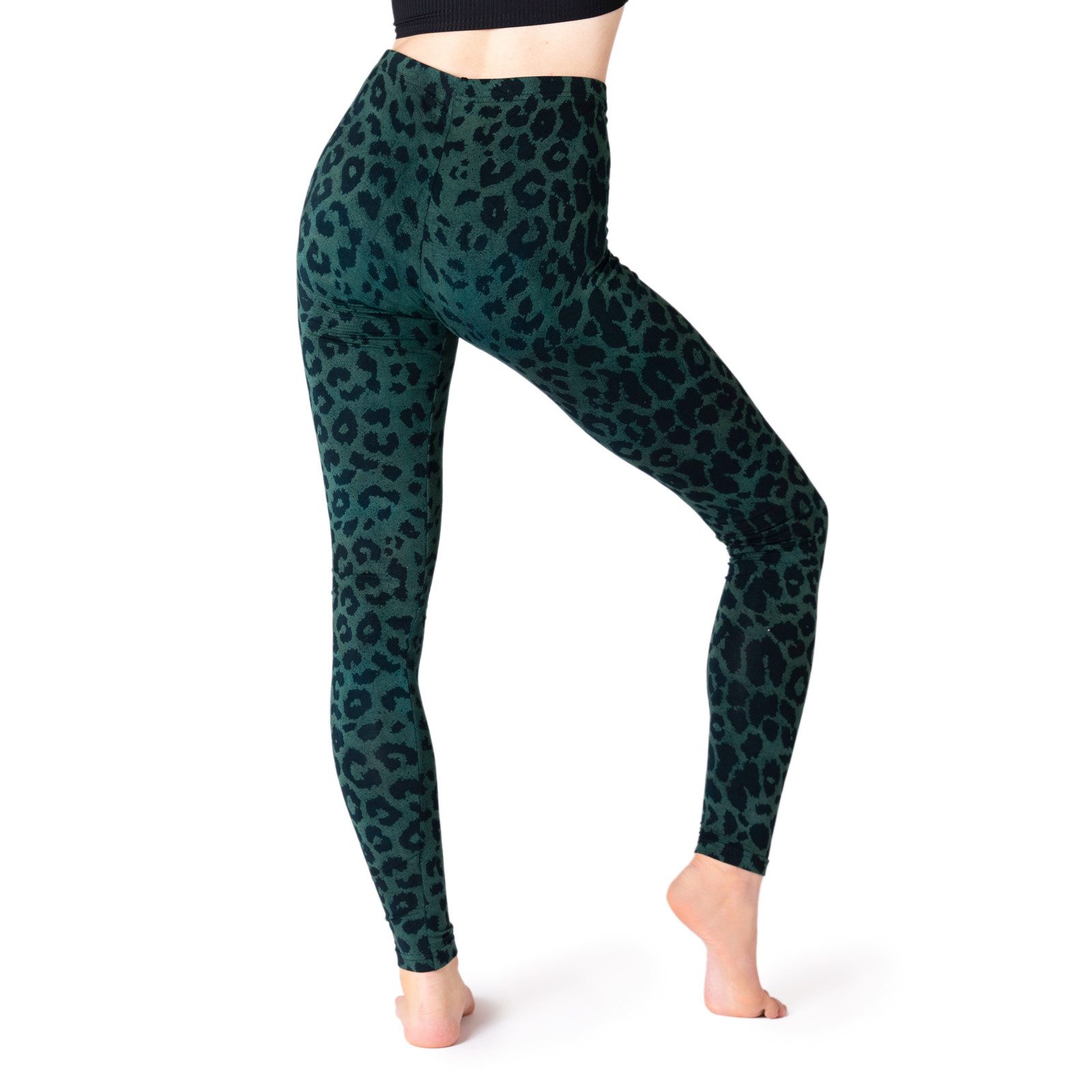 PANASIAM Leggings Unikat Batik Leggings Leopard günstig online kaufen
