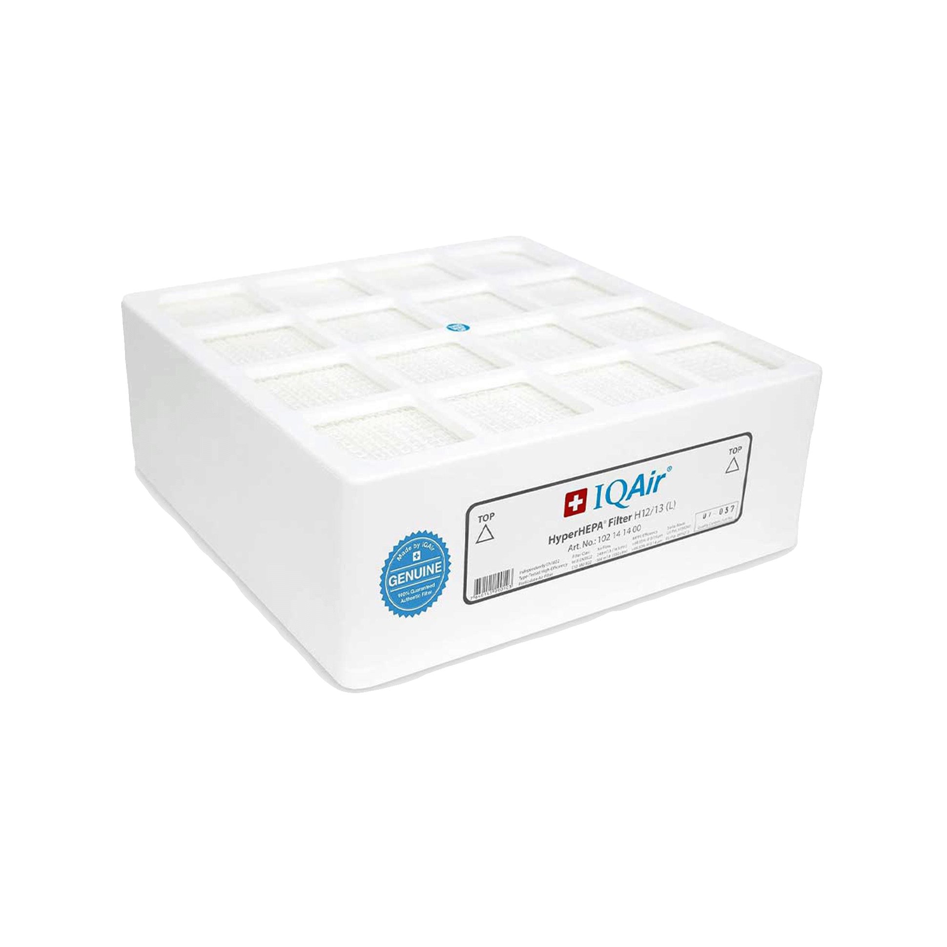 IQAir Ersatzfilter HyperHEPA H12/H13 (L), Zubehör für HealthPro Series, Filter 3 von 3, Original Ersatzfilter