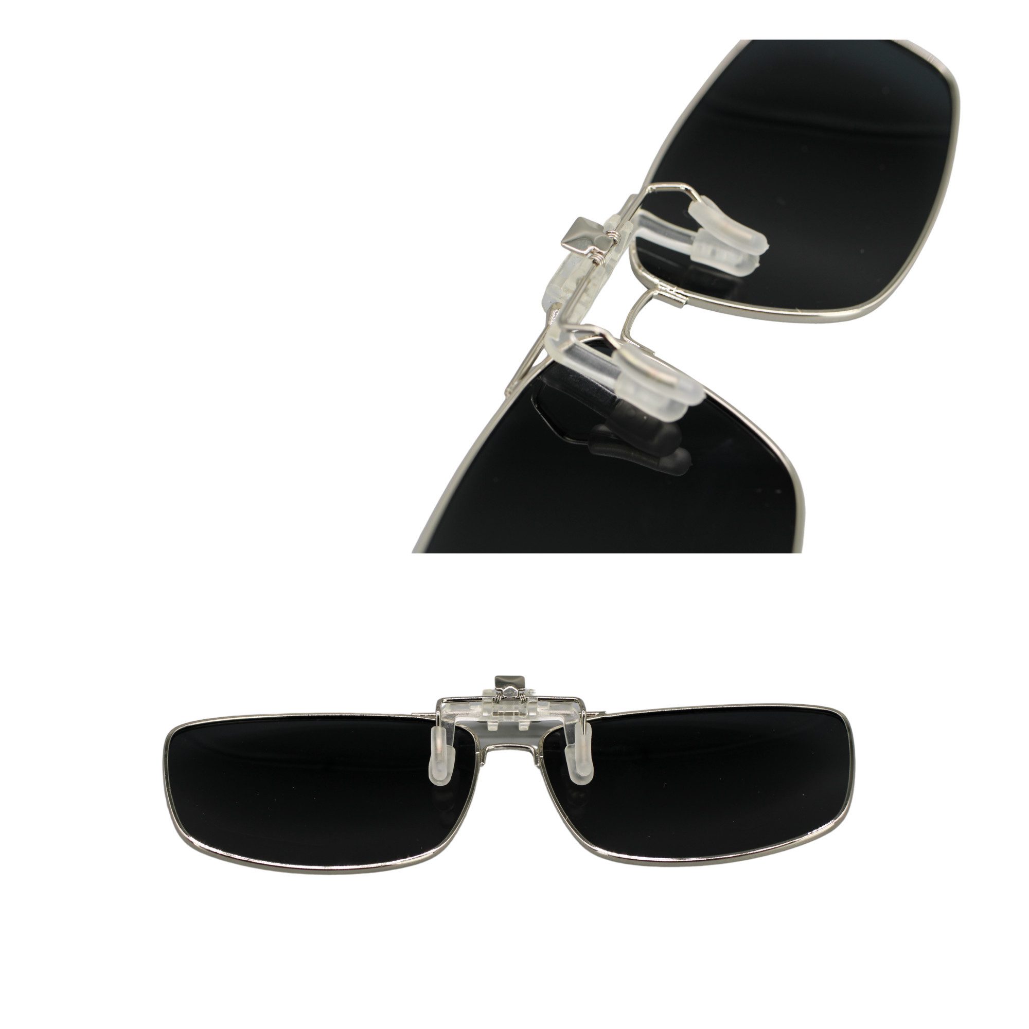 ANTALUX Sonnenbrille Polarisierte Clip-On Sonnenbrille – UV400 Schutz für jede Brille (Einteilig, Einzelartikel) Clip-On Funktion, Polarisierte Gläser, UV400-Sc – Bild 4 von 5