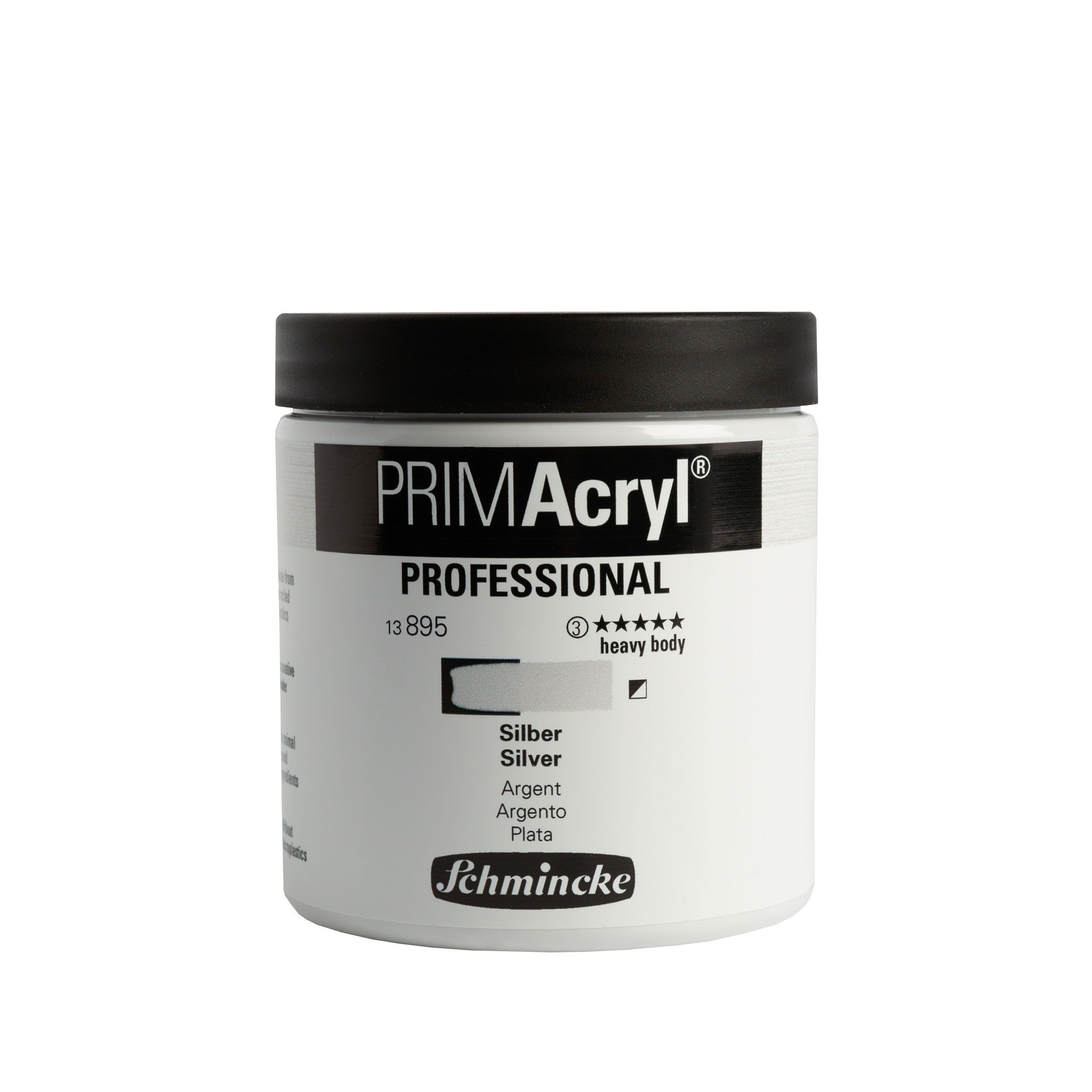 Schmincke Acrylfarbe PRIMAcryl - Silber - 237ml Feinste Künstler Acrylfarbe 13 895 053
