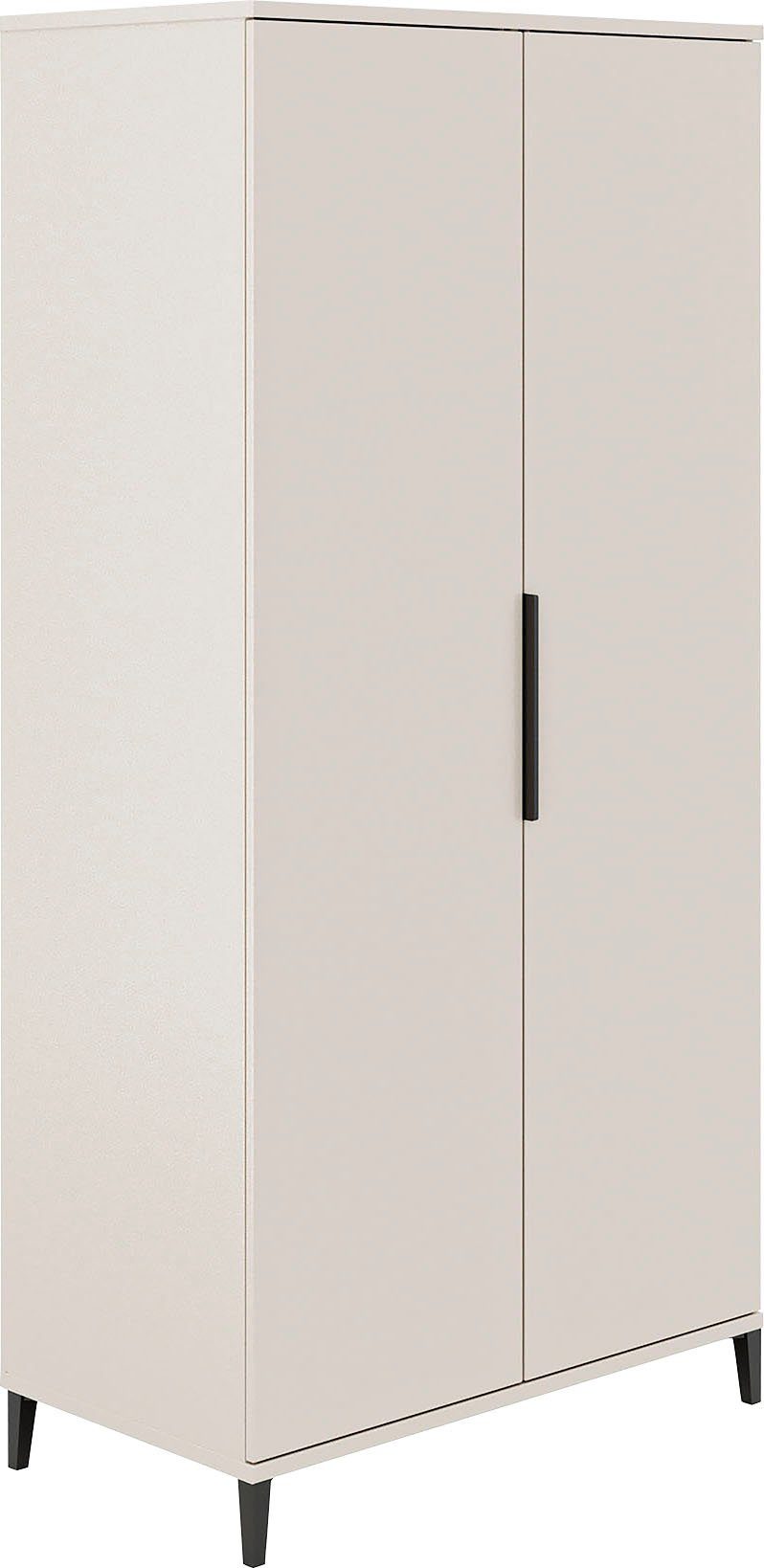 Home affaire Kleiderschrank ARI, 2-türig viel Stauraum mit Einlegeböden und Kleiderstange