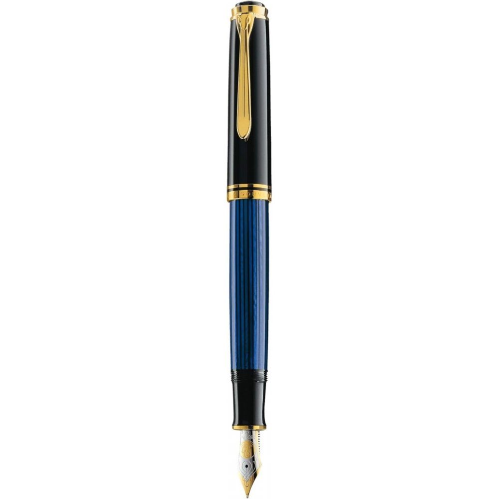 Pelikan Füllhalter M800 - Füllhalter - schwarz/blau | Füllfederhalter