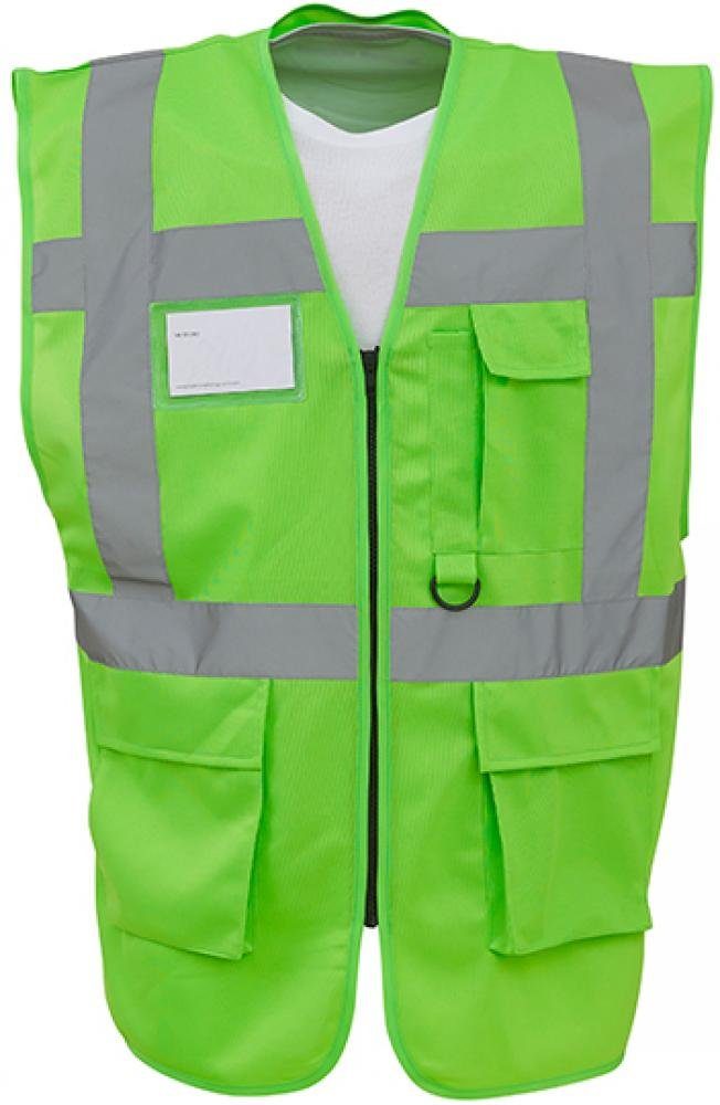 Warnweste Herren Multi-Functional Executive Waistcoat