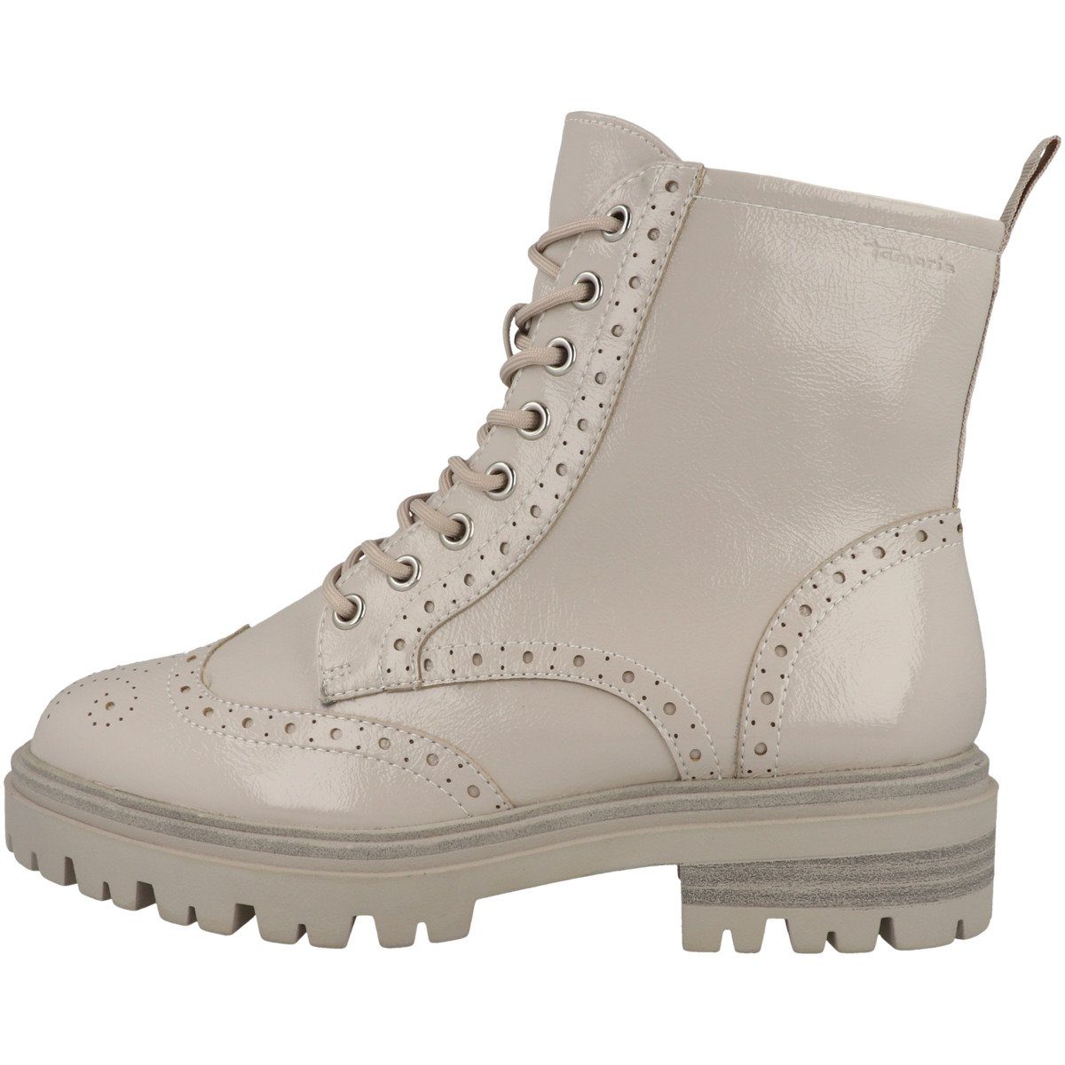 1-25837-29 Tamaris Damen hellgrau Schnürboots