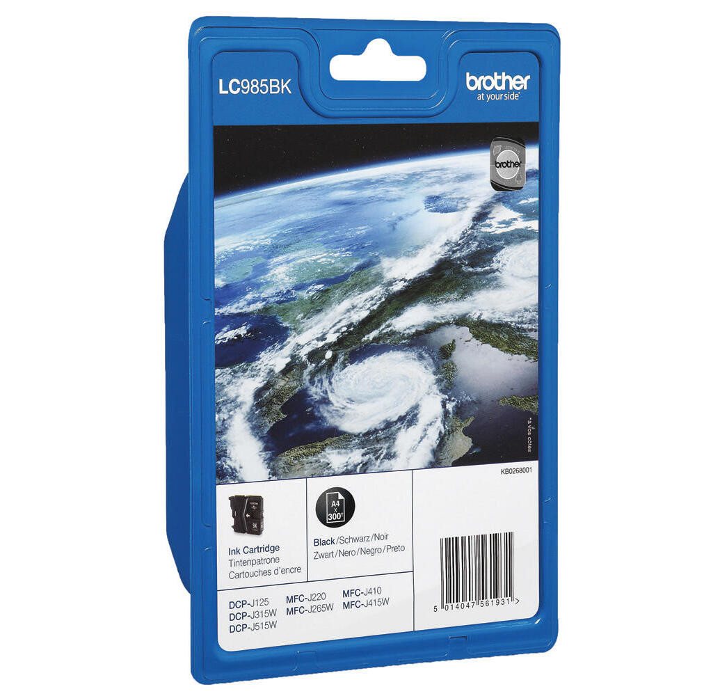 Thumbnail - Brother Brother LC-985BK Druckerpatrone schwarz(LC985BK) Tintenpatrone