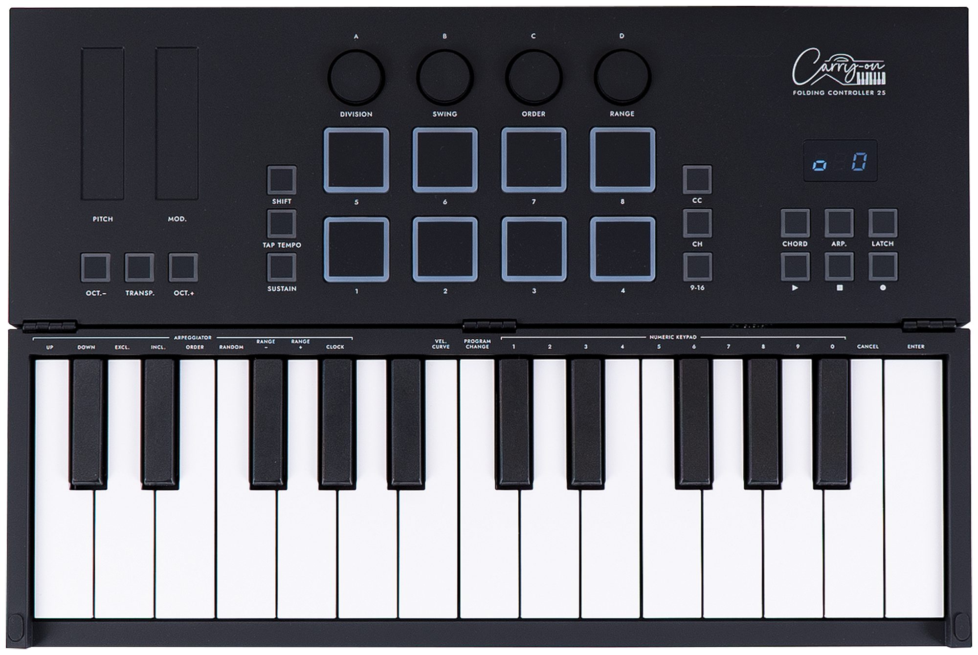 Masterkeyboard CARRY-ON-FOLDING-CONTROLLER-25