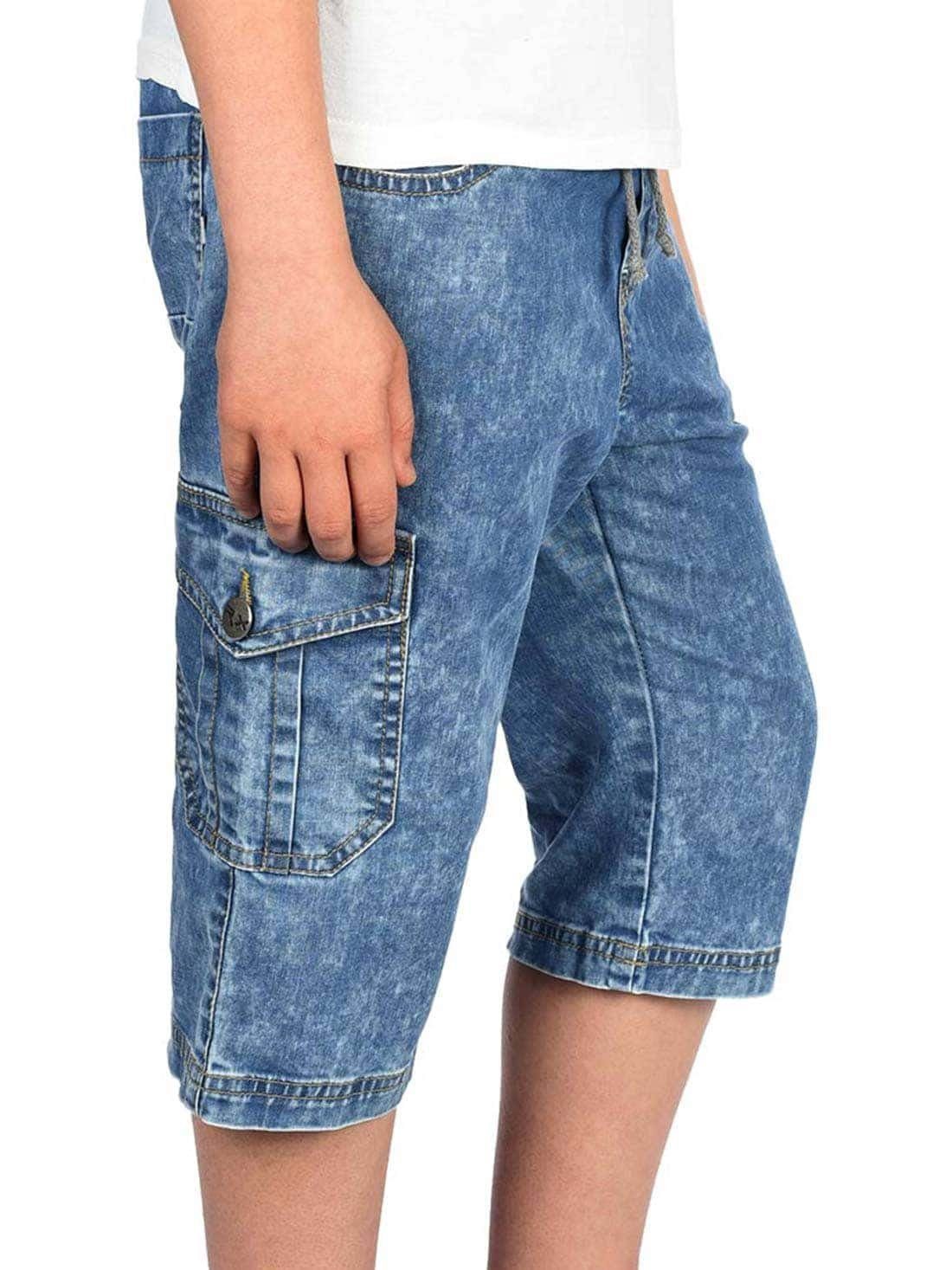 Jeans Kinder BEZLIT Cargoshorts Shorts Cagro Jungen (1-tlg) Hellblau
