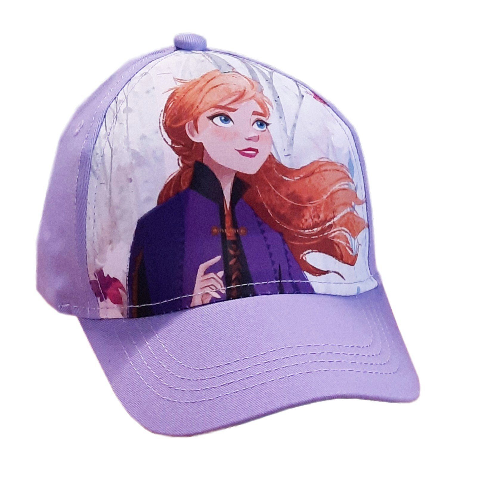 Disney Baseball Cap Die Eiskönigin 2 - Anna Baseball Kappe für Kinder, 52/54 cm Kopfumfang