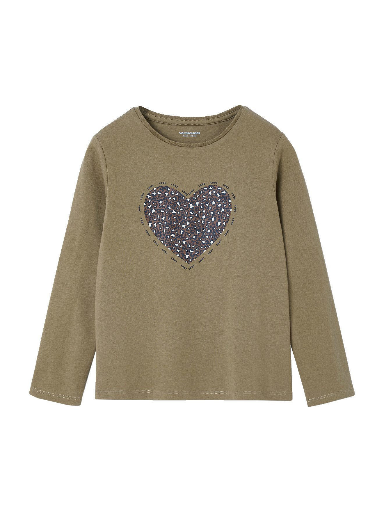 Langarmshirt Mädchen Shirt mit Paillettenmotiv