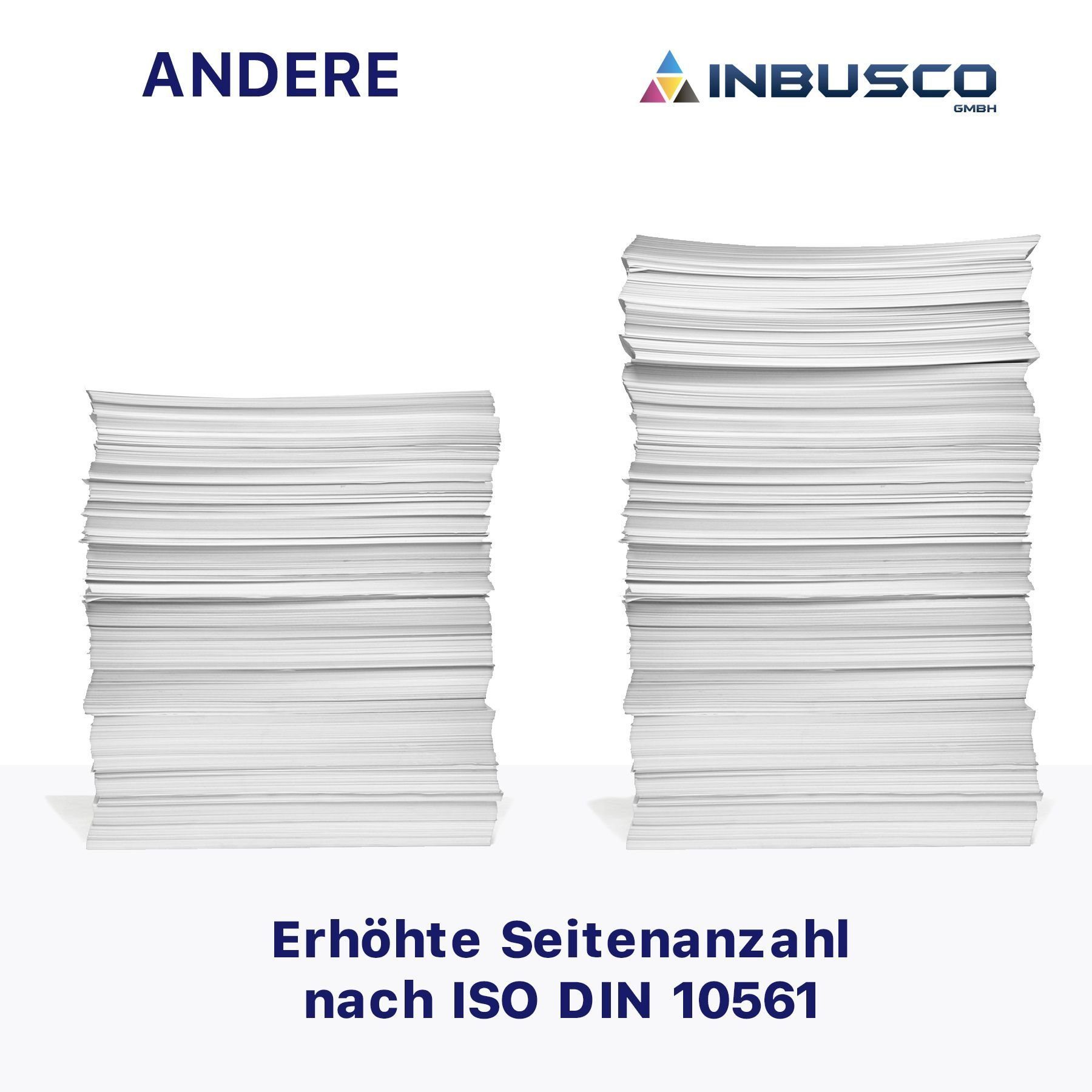 Inbusco 10x 16 XL für WorkForce Tintenpatrone Epson ... WF2010-Serie,WF2510-Serie/ WF2520-S