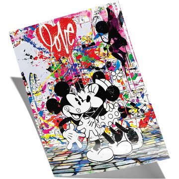 Mister-Kreativ XXL-Wandbild Angle Mouse Love - Premium Wandbild, Viele Größen + Materialien, Poster + Leinwand + Acrylglas