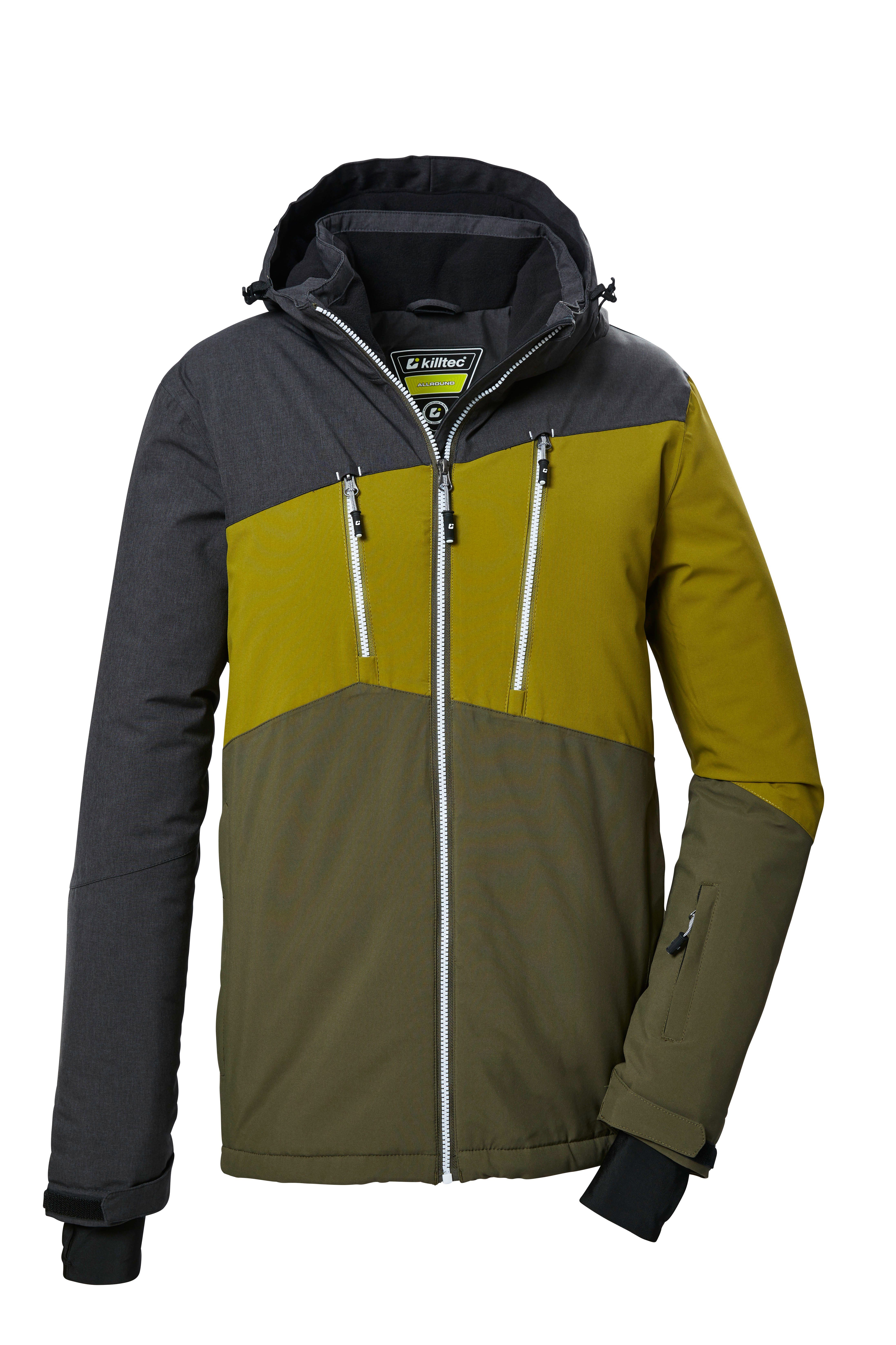 Killtec Skijacke KSW 306 MN Schneefang mit mit Kapuze, JCK moos SKI