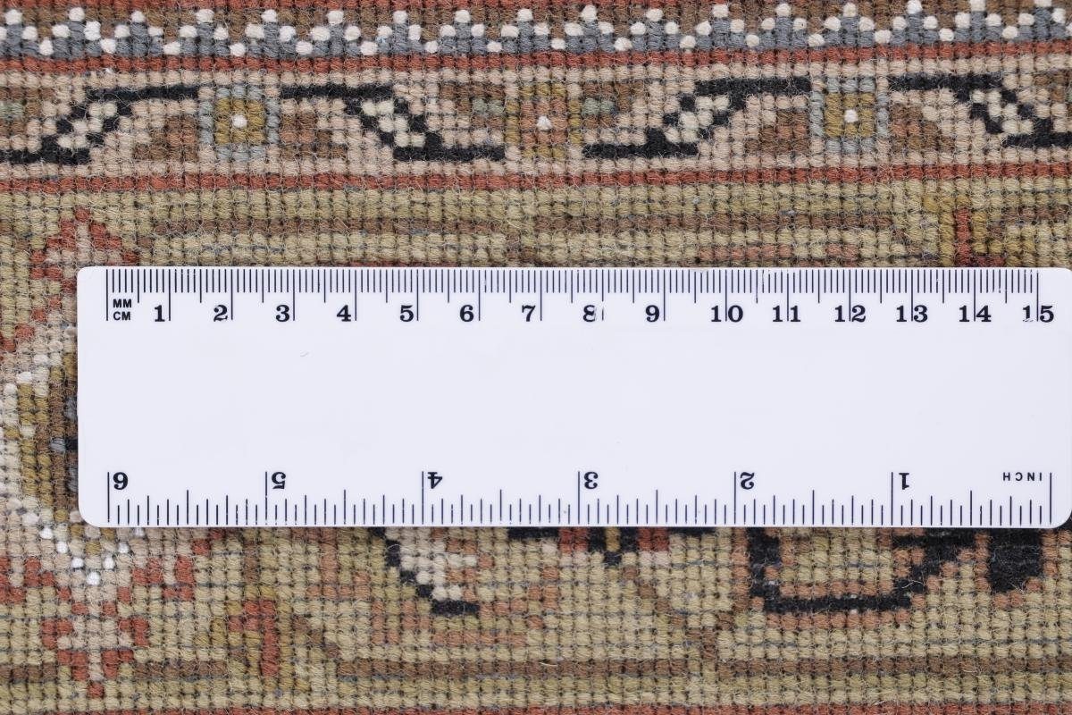 Orientteppich Täbriz 82x206 Handgeknüpfter Orientteppich Läufer, mm 12 rechteckig, Höhe: Nain Trading