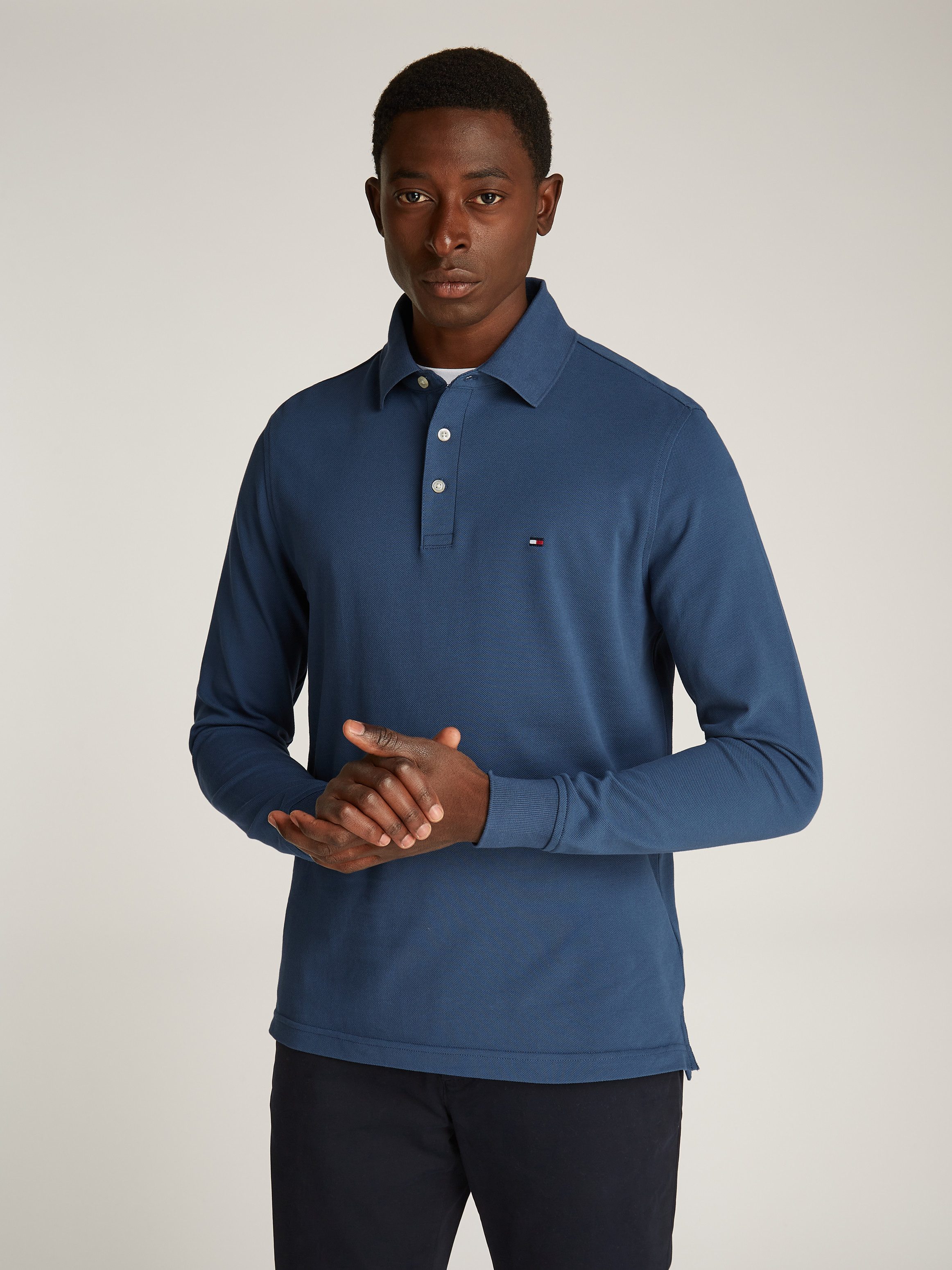 Tommy Hilfiger Langarm-Poloshirt 1985 SLIM LS günstig online kaufen