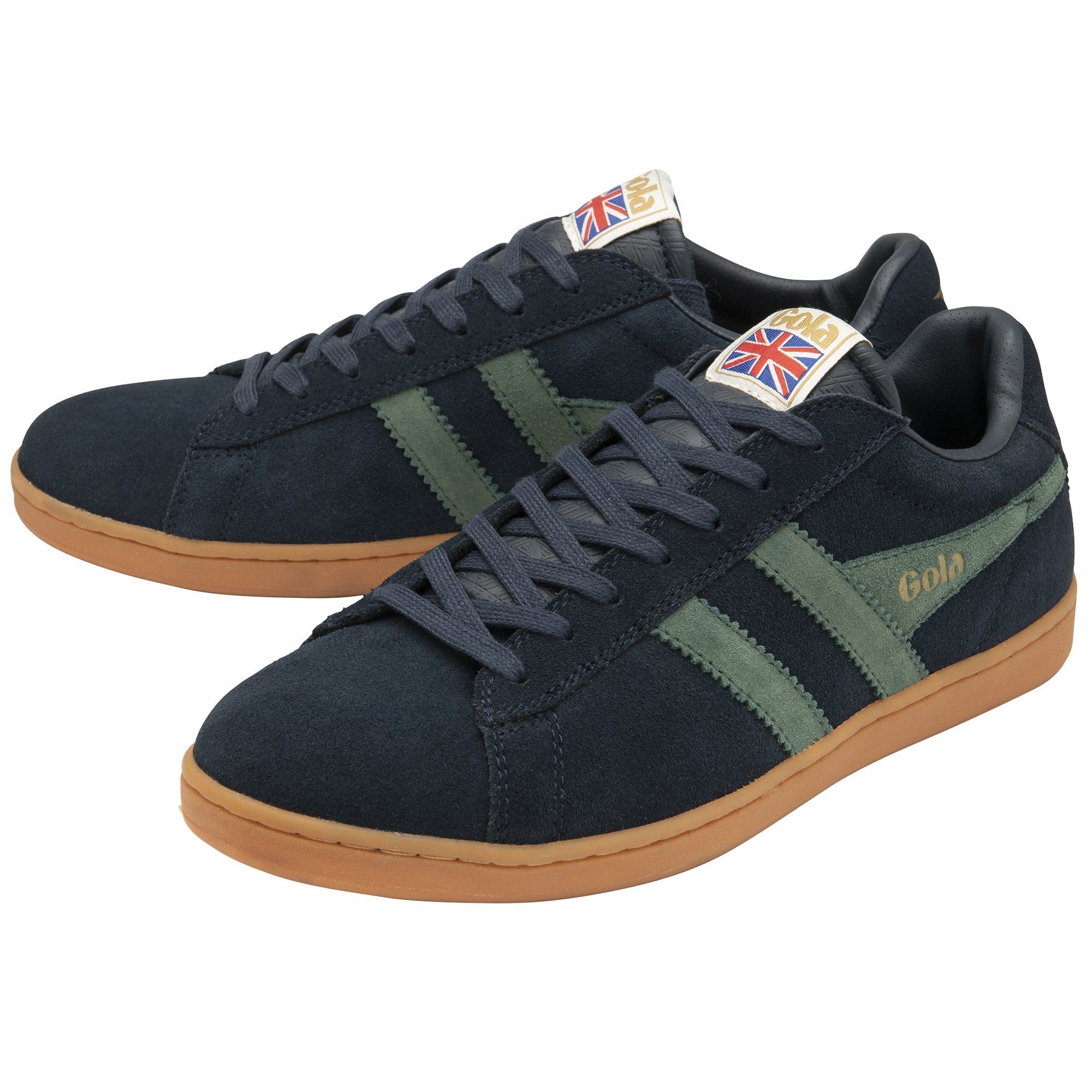 Equipe Suede-Leder navyblau/sage/gum Herren Sneaker
