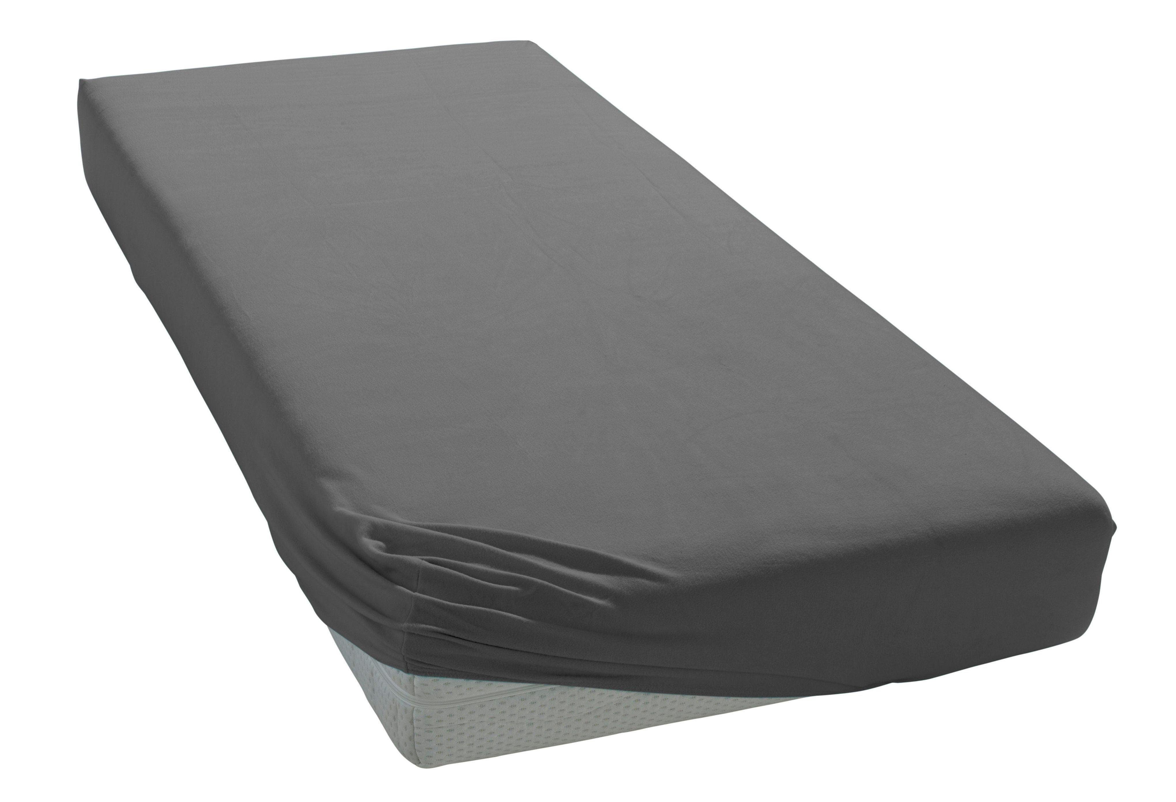 bellana Spannbettlaken bellana deluxe für Boxspring- & Komfortbetten, mit Elasthan, 230 g/m², Jersey, Gummizug: rundum, (1 Stück), Premium-Qualität, für extra hohe Matratzen 35-45 cm, faltenfrei