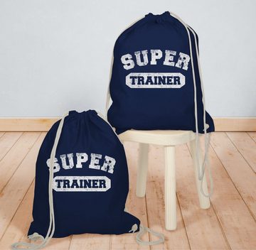 Shirtracer Turnbeutel Super Trainer Vintage, Fussball EM 2024