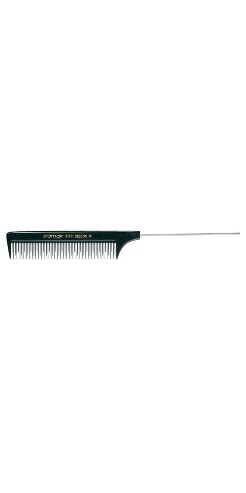 Comair Germany Haarbürste Comair Carbon Profi Line Toupet Kamm 512B schwarz 20,5cm