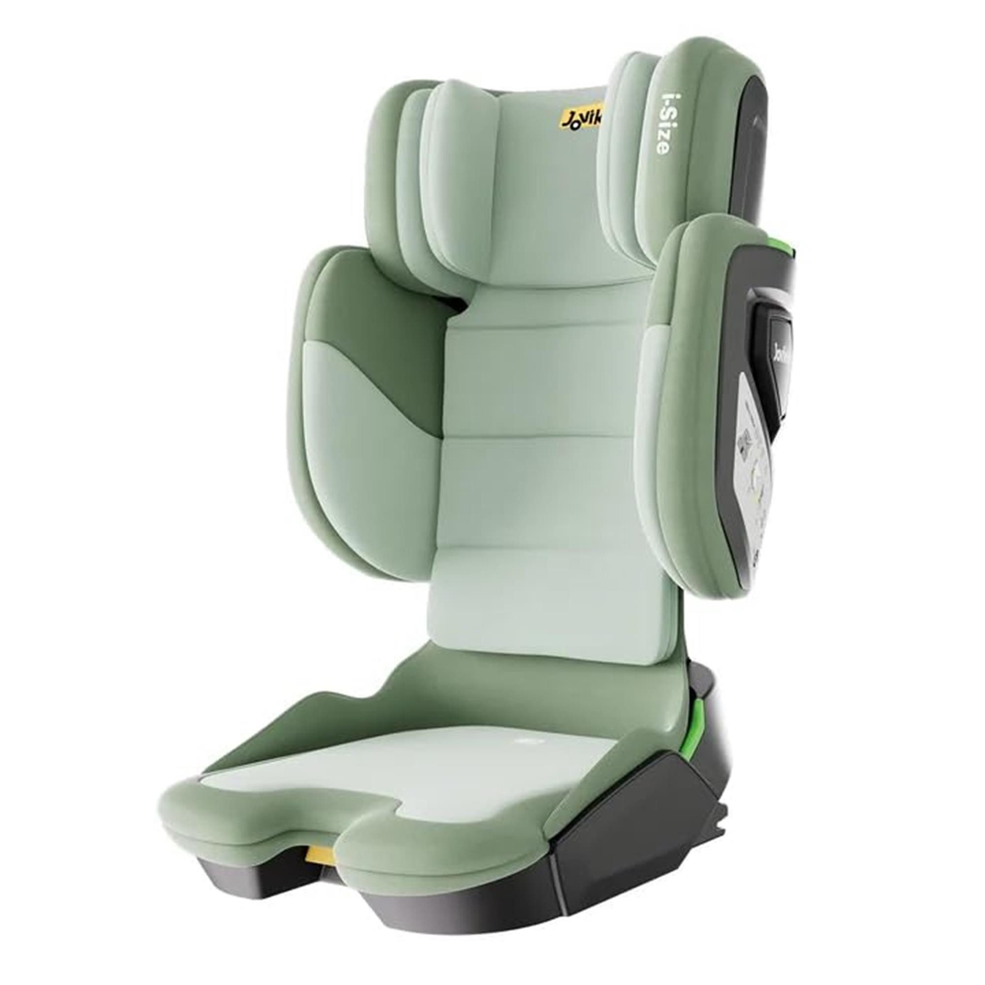 ibettertec Autokindersitz Faltbar Kindersitz mit ISOFIX, i-Size R129, ab: 100 cm, bis: 150 cm, (Kinderautositze ca. 3-12 Jahre), Kindersitzerhöhung mit Rückenlehne, Geeignet für Reisen