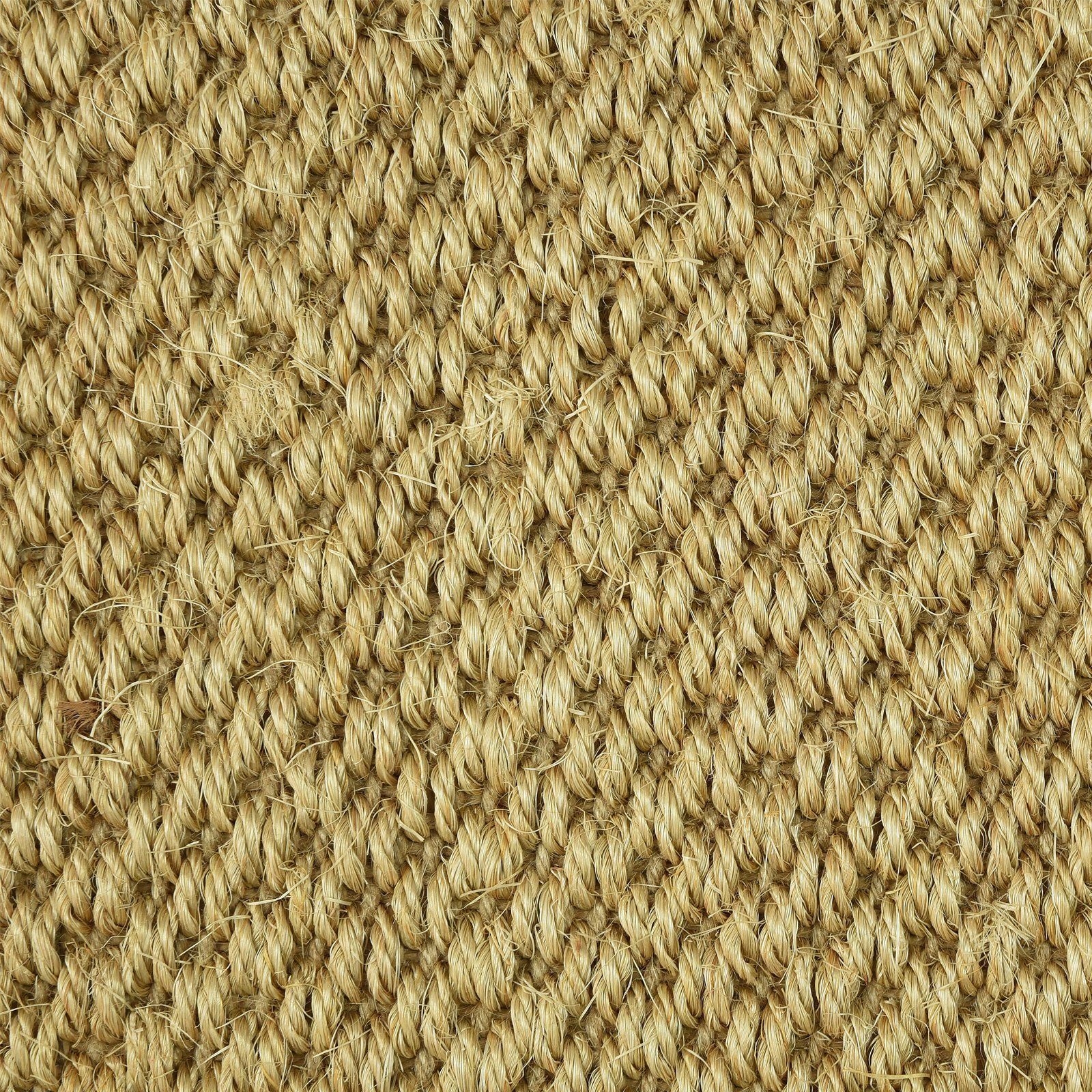 Sisalteppich Melrose, Teppich in verschiedenen Mit Braun robuster Bordüre Teppichläufer, rechteckig, Größen, Karat, farbiger