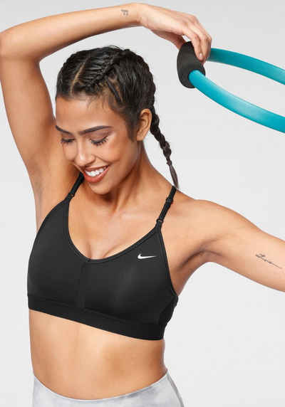 Nike Sport-BH »INDY WOMEN'S LIGHT-SUPPORT PADDED V-NECK SPORTS BRA«