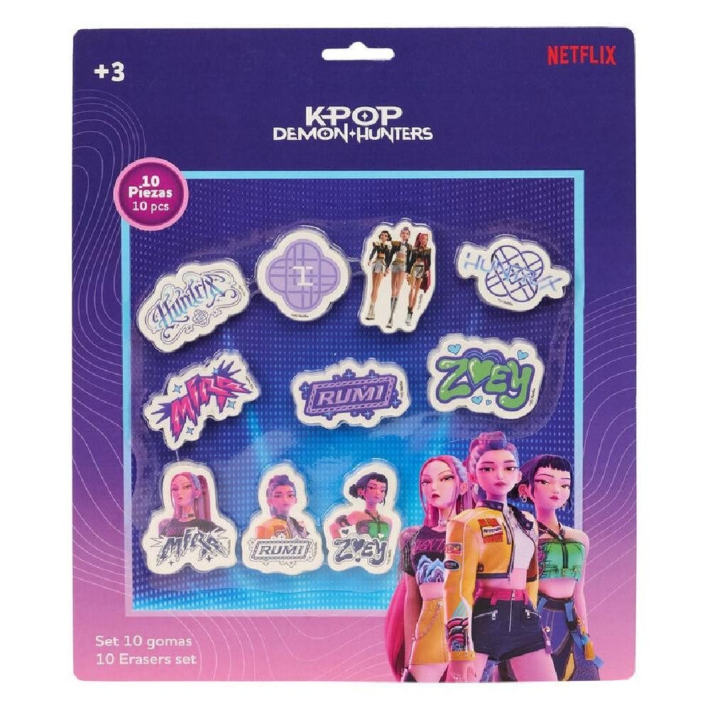 safta Buntstift Kpop Demon Hunters Radiergummi Set