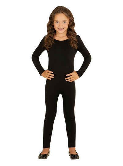 Widdmann Kostüm Langer Body schwarz, Einfarbige Basics zum individuellen Kombinieren