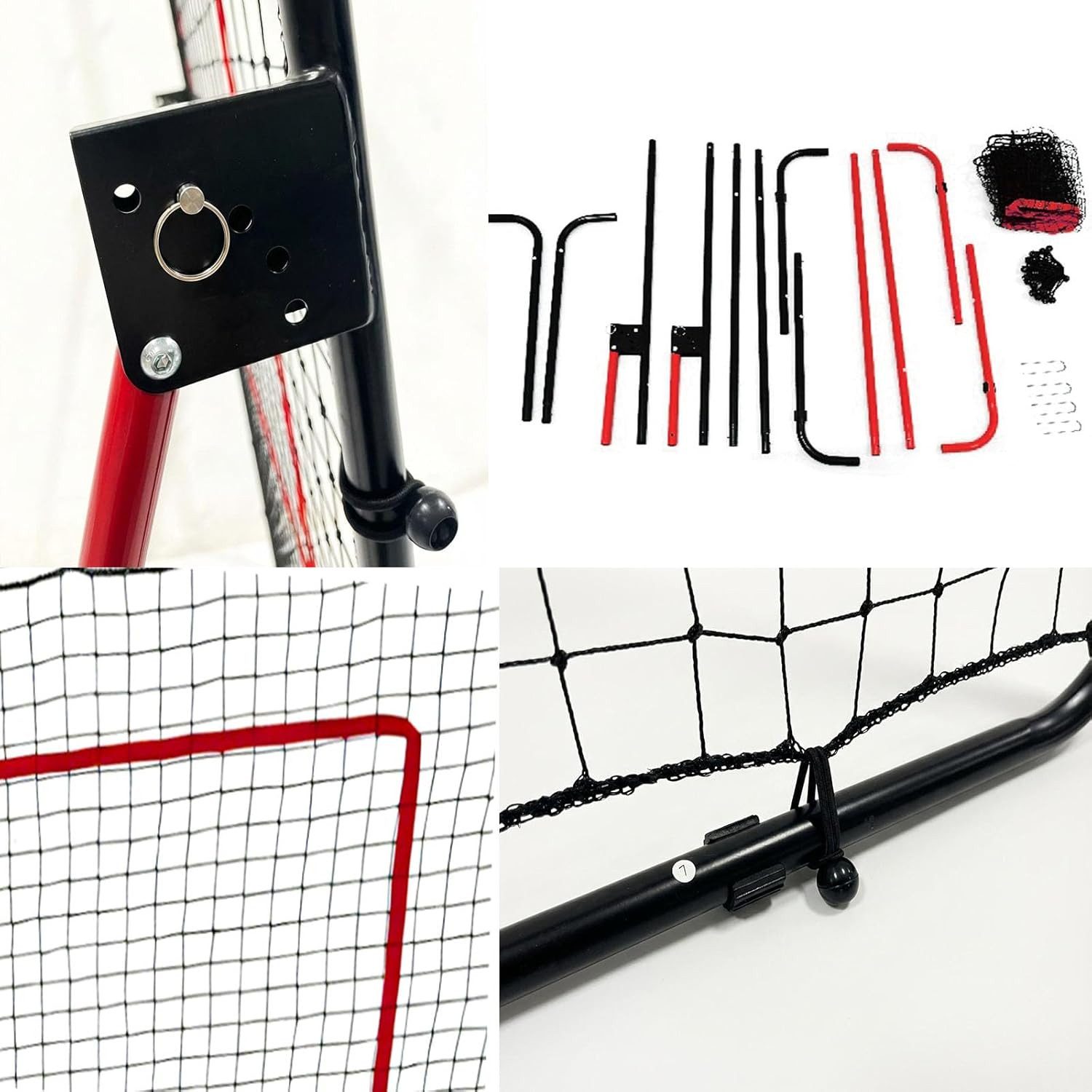 GarveeMore Volleyballnetz Volleyballnetz, 213 x 121cm Verstellbares Volleyball Rebounder Netz