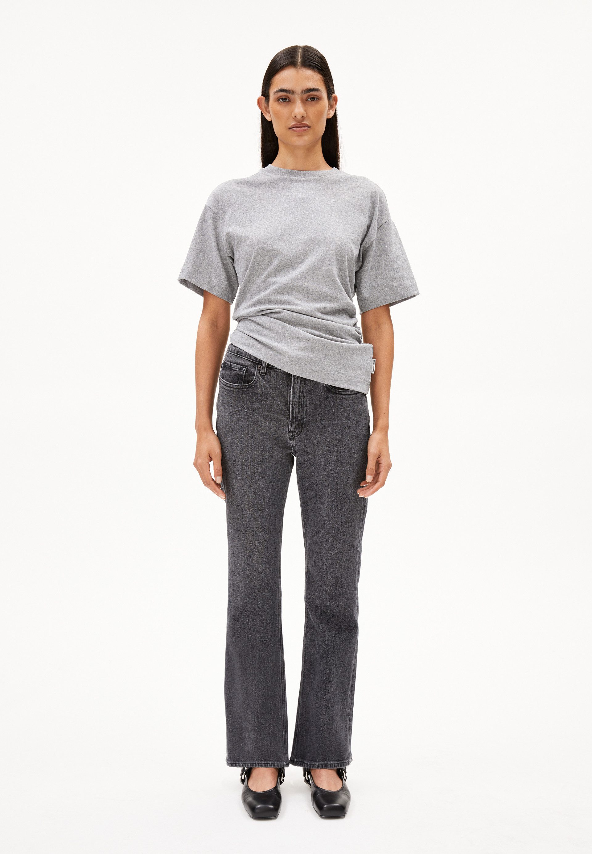 Armedangels Weite Jeans VELAARI (Comfort-Stretch, Slim Fit) Flared Jeans Bi günstig online kaufen